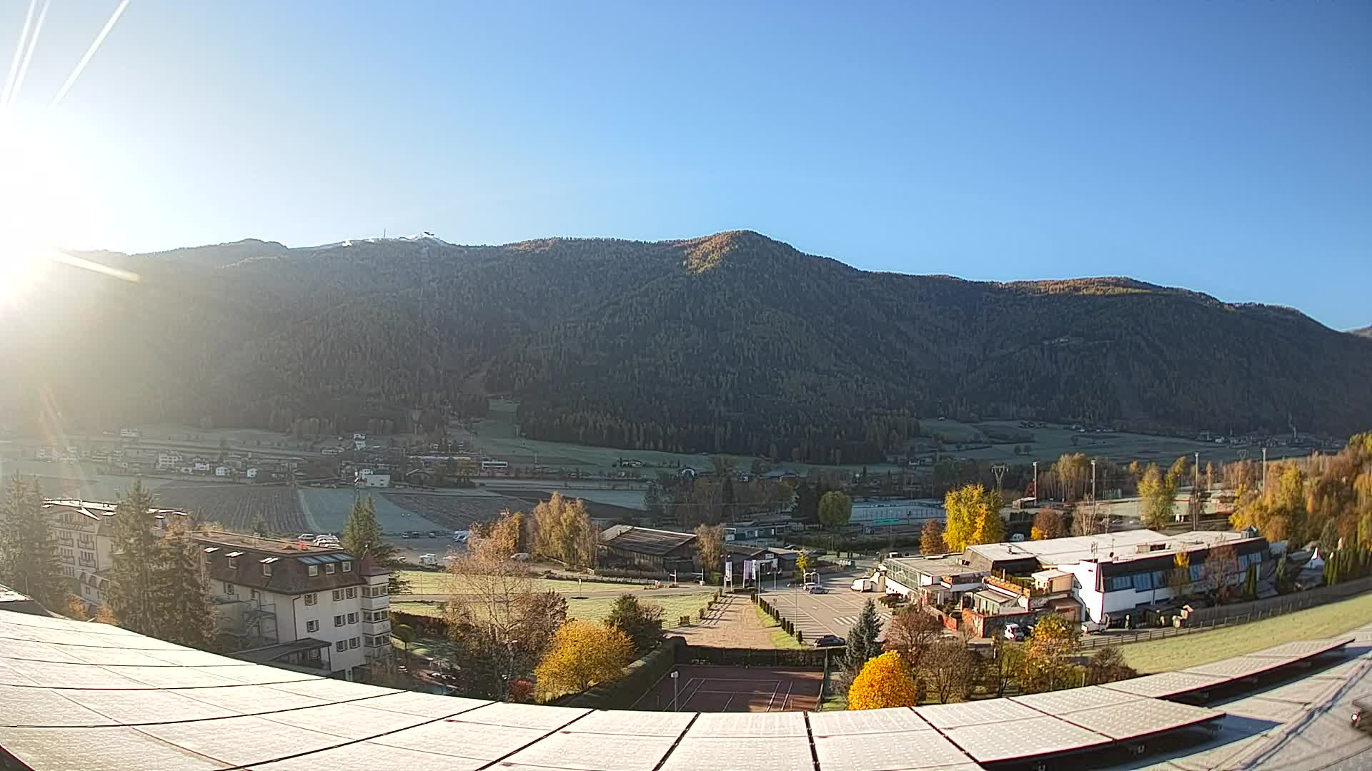 Spletna kamera Riscone | Hotel Olympia | Pogled na Kronplatz