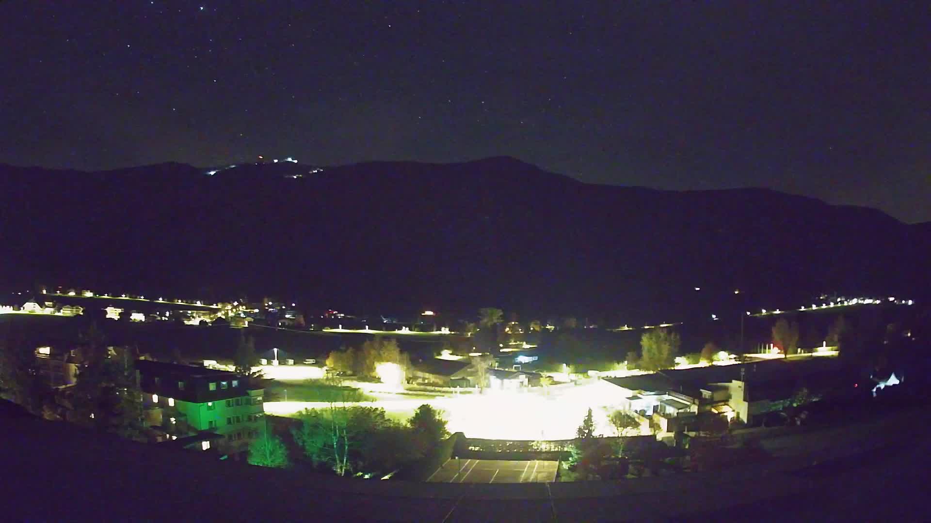 Spletna kamera Riscone | Hotel Olympia | Pogled na Kronplatz