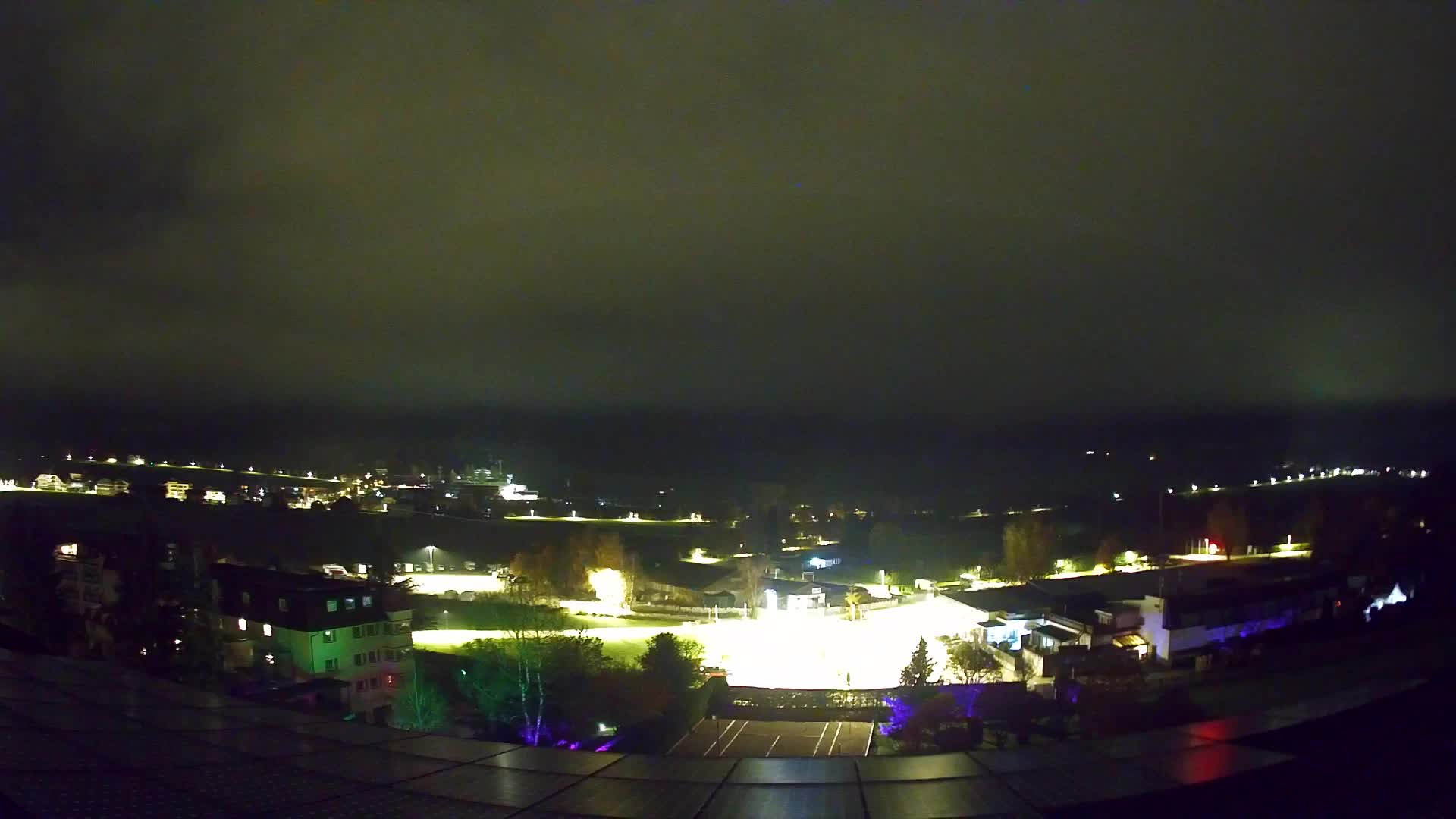 Web kamera Riscone | Hotel Olympia | Pogled na Kronplatz