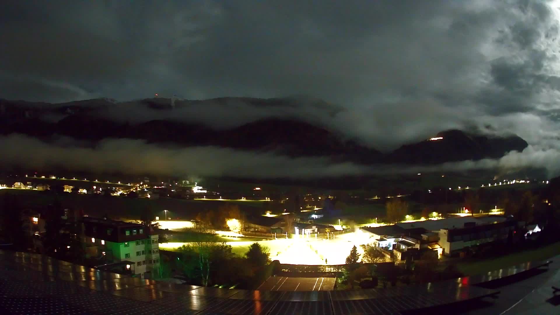 Web kamera Riscone | Hotel Olympia | Pogled na Kronplatz