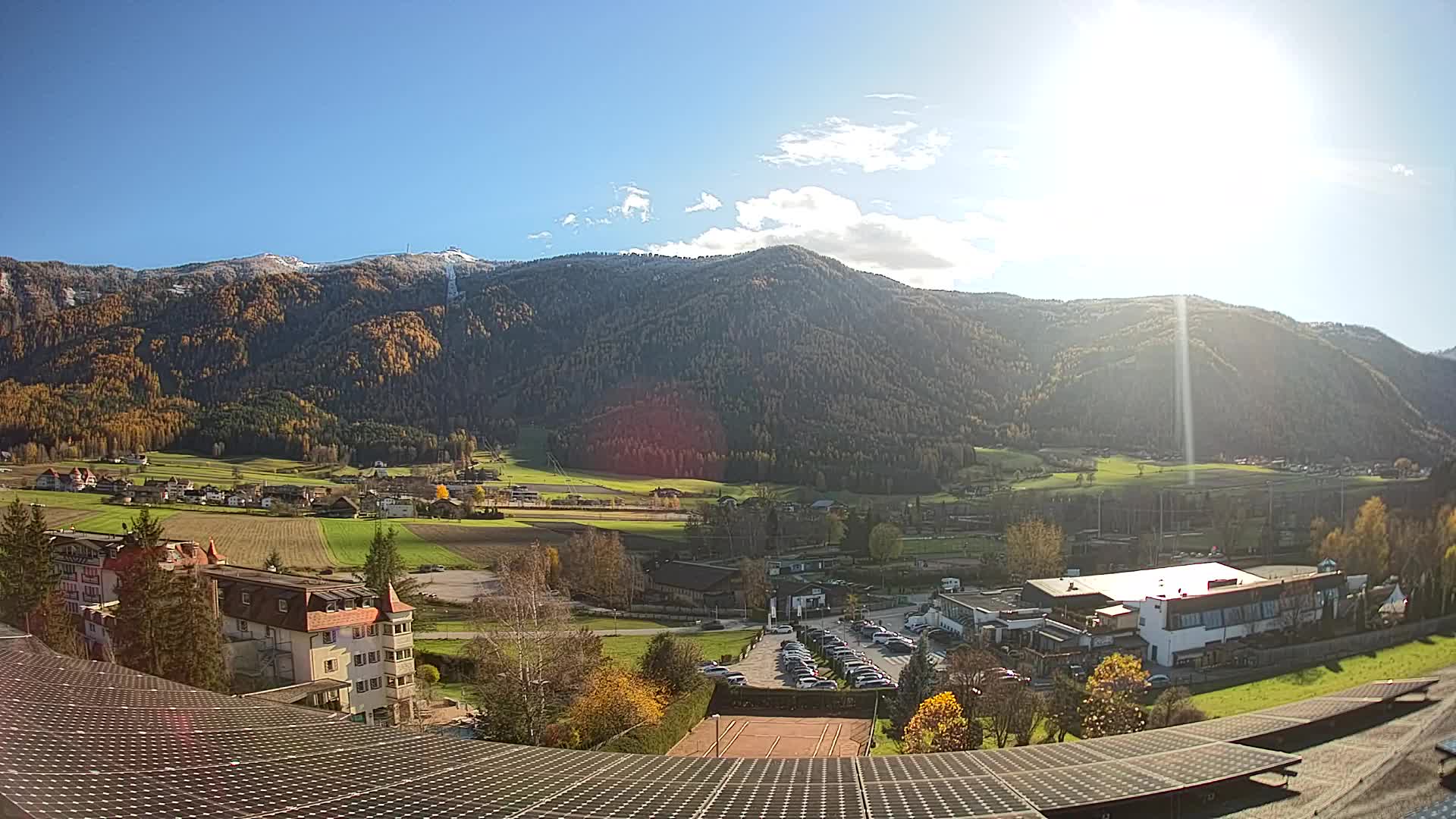 Webcam Riscone | Hotel Olympia | Vista su Plan de Corones