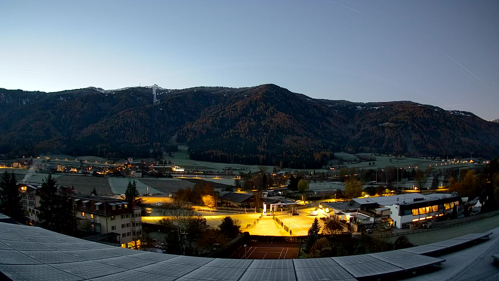 Spletna kamera Riscone | Hotel Olympia | Pogled na Kronplatz