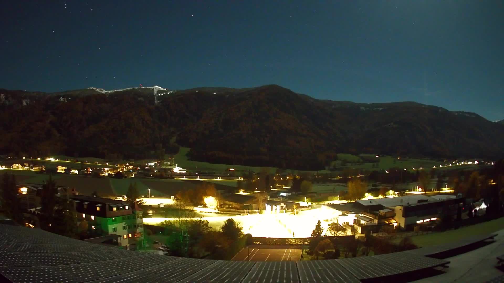 Spletna kamera Riscone | Hotel Olympia | Pogled na Kronplatz