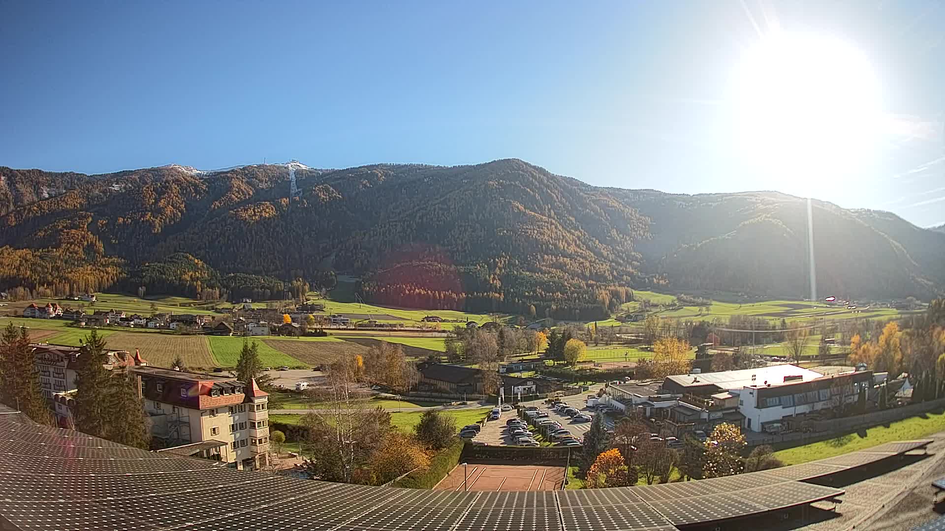 Webcam Riscone | Hotel Olympia | Vista su Plan de Corones