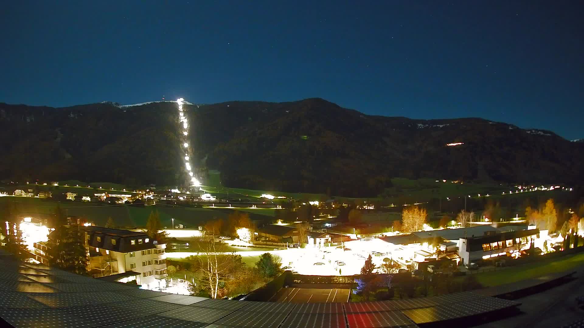 Web kamera Riscone | Hotel Olympia | Pogled na Kronplatz