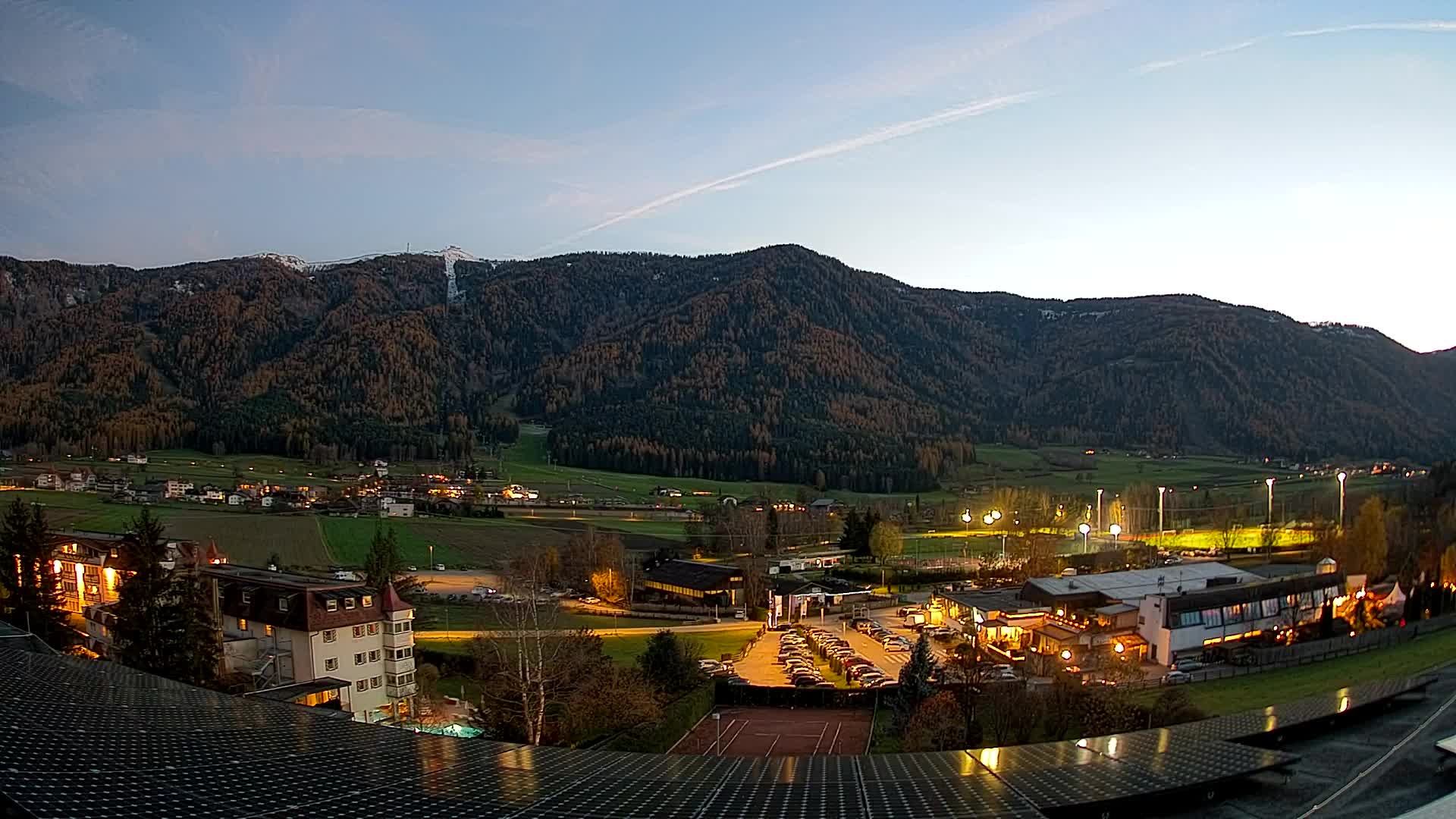 Webcam Riscone | Hotel Olympia | Vista su Plan de Corones