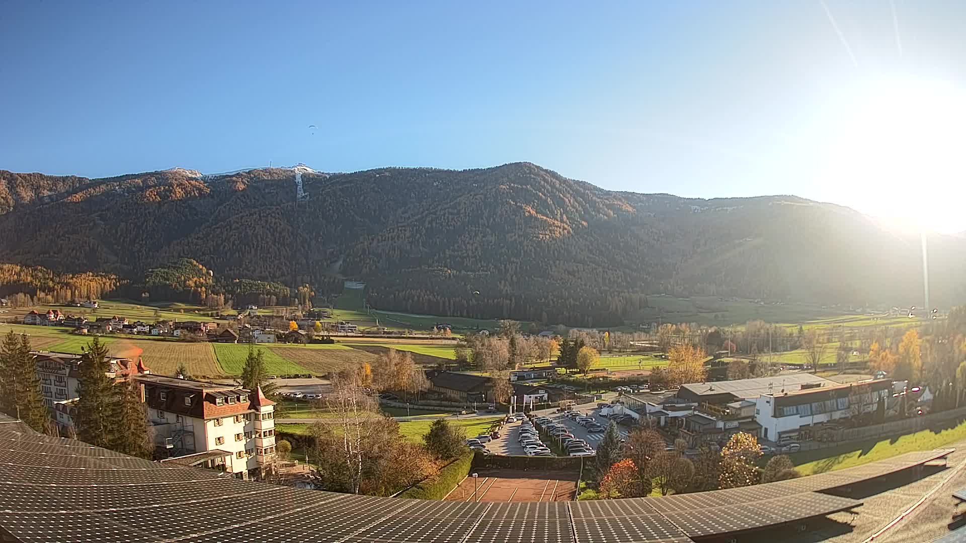 Spletna kamera Riscone | Hotel Olympia | Pogled na Kronplatz