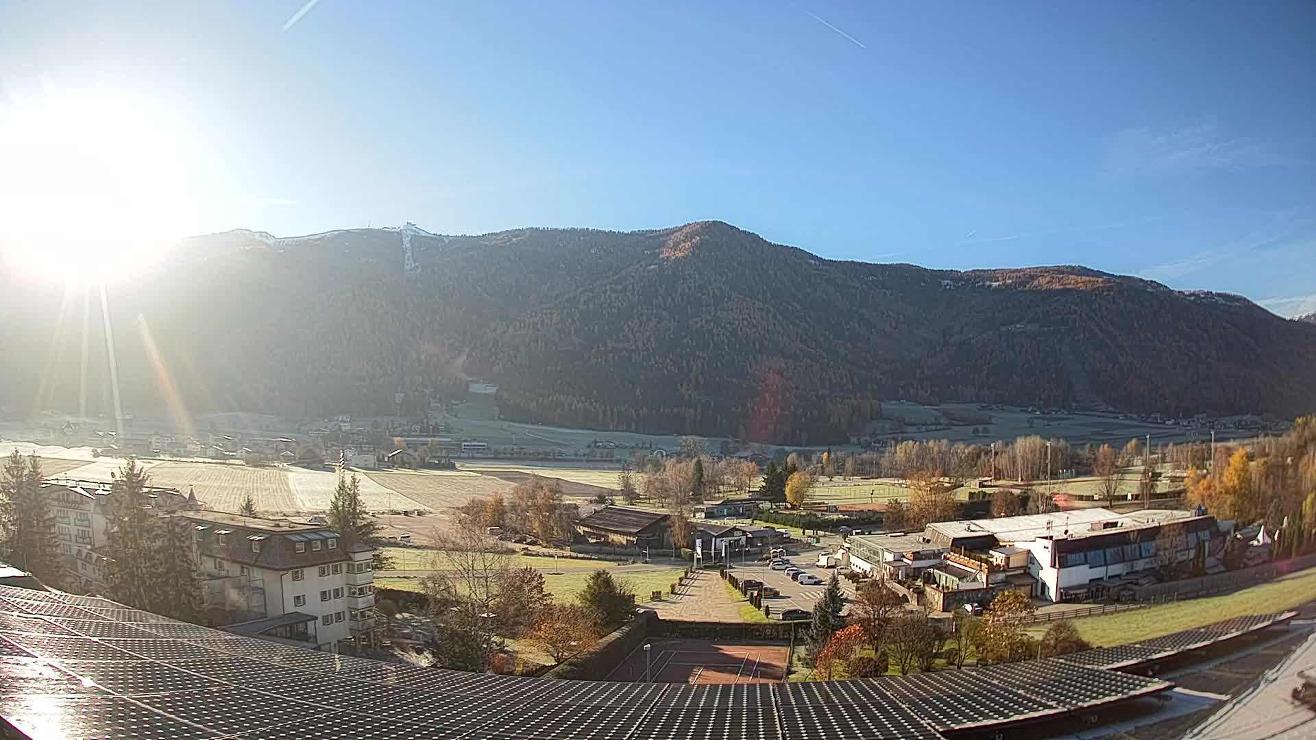 Webcam Riscone | Hotel Olympia | Vista su Plan de Corones