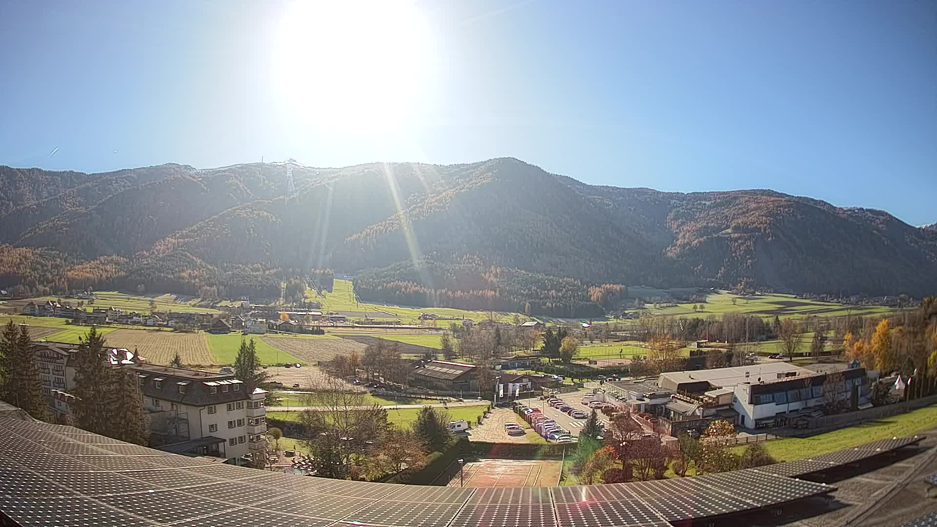 Webcam Riscone | Hotel Olympia | Vista su Plan de Corones