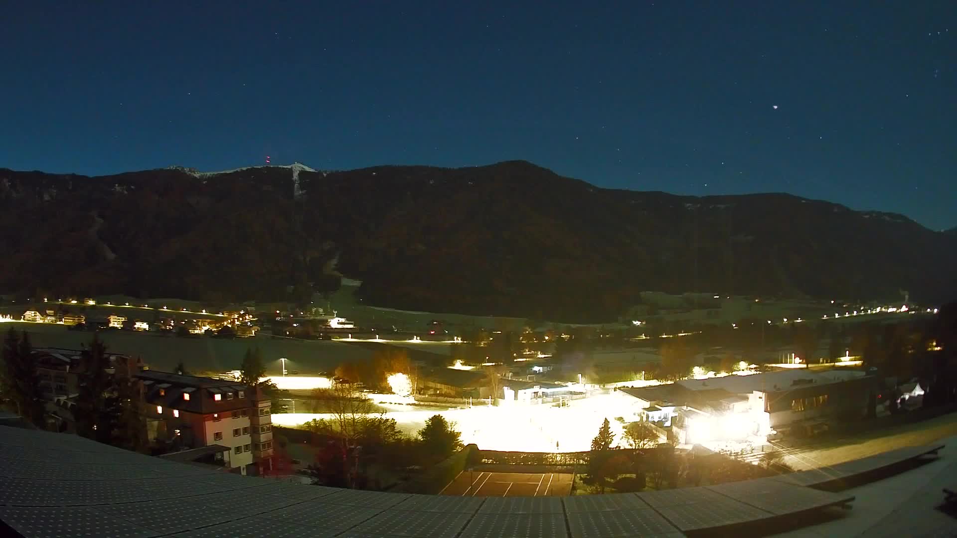 Spletna kamera Riscone | Hotel Olympia | Pogled na Kronplatz