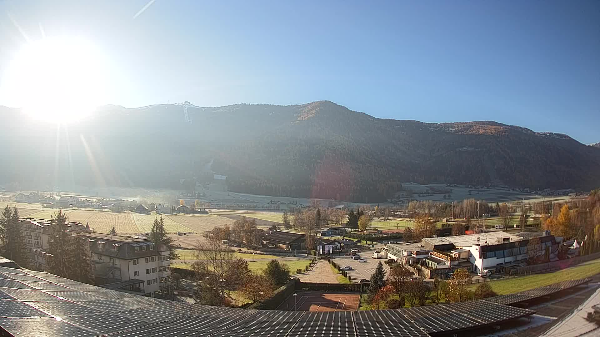 Spletna kamera Riscone | Hotel Olympia | Pogled na Kronplatz