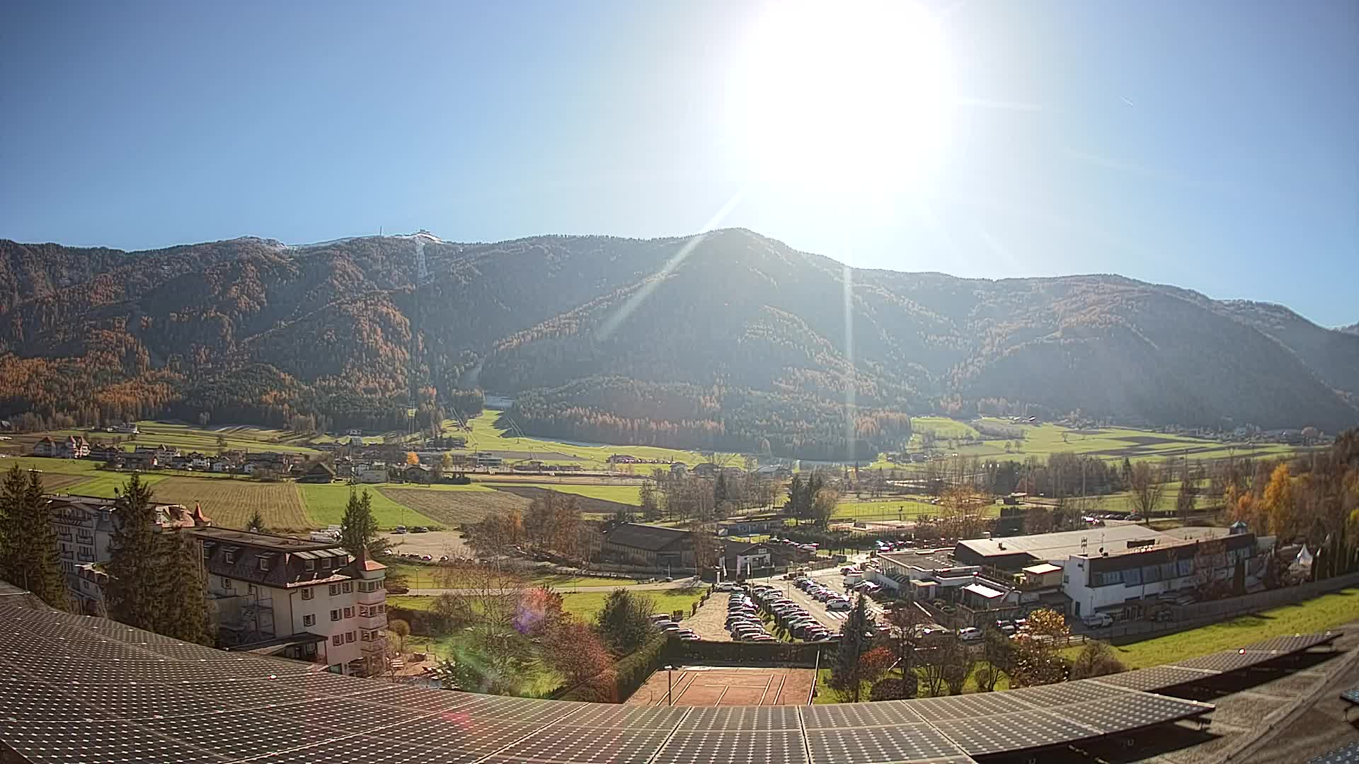 Webcam Riscone | Hotel Olympia | Vista su Plan de Corones