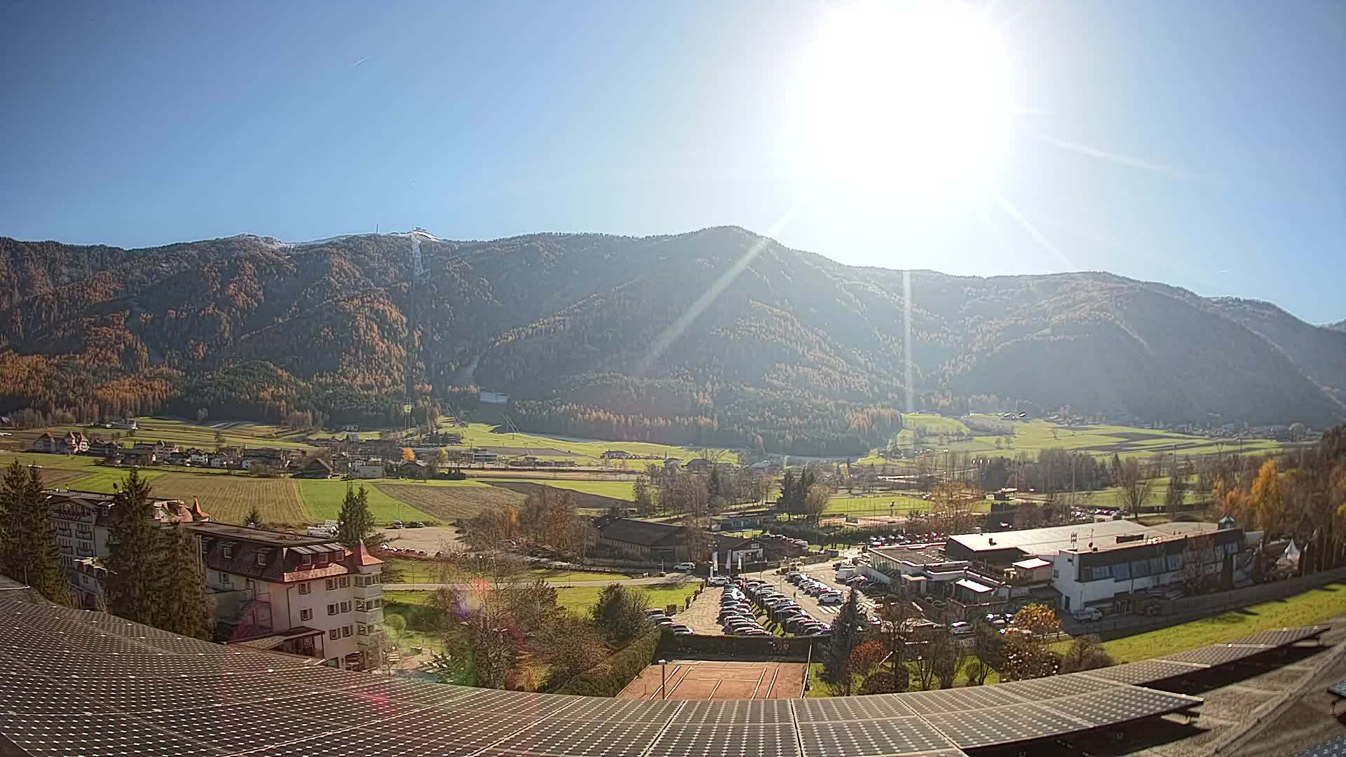 Webcam Riscone | Hotel Olympia | Vista su Plan de Corones