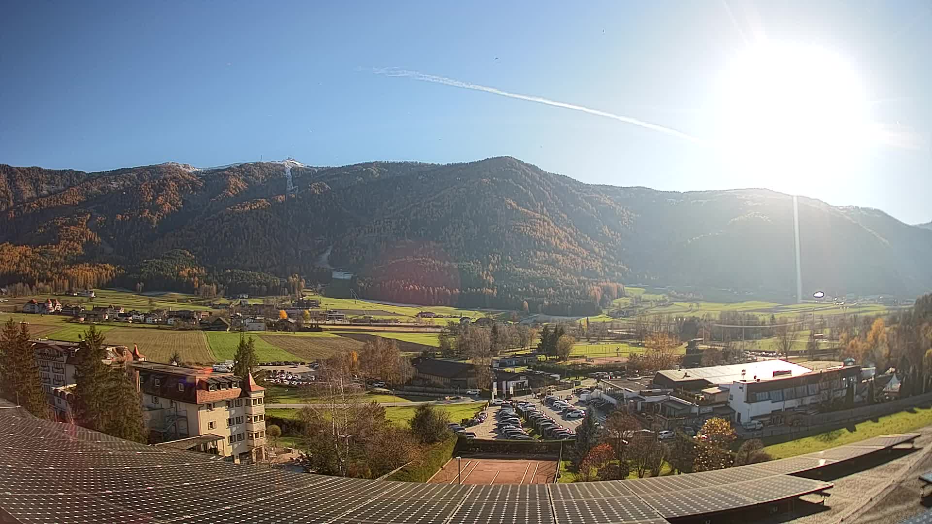 Webcam Riscone | Hotel Olympia | Vista su Plan de Corones