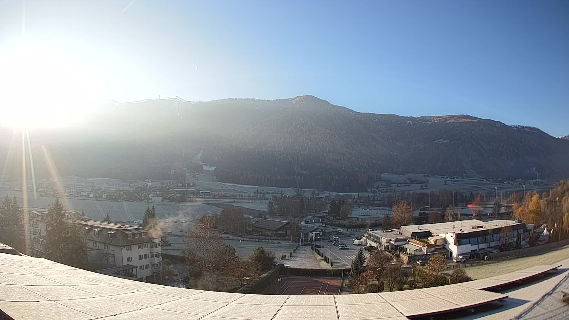 Spletna kamera Riscone | Hotel Olympia | Pogled na Kronplatz