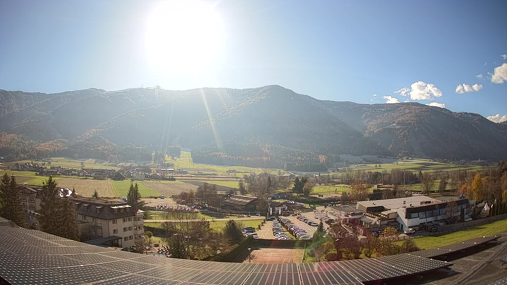 Spletna kamera Riscone | Hotel Olympia | Pogled na Kronplatz