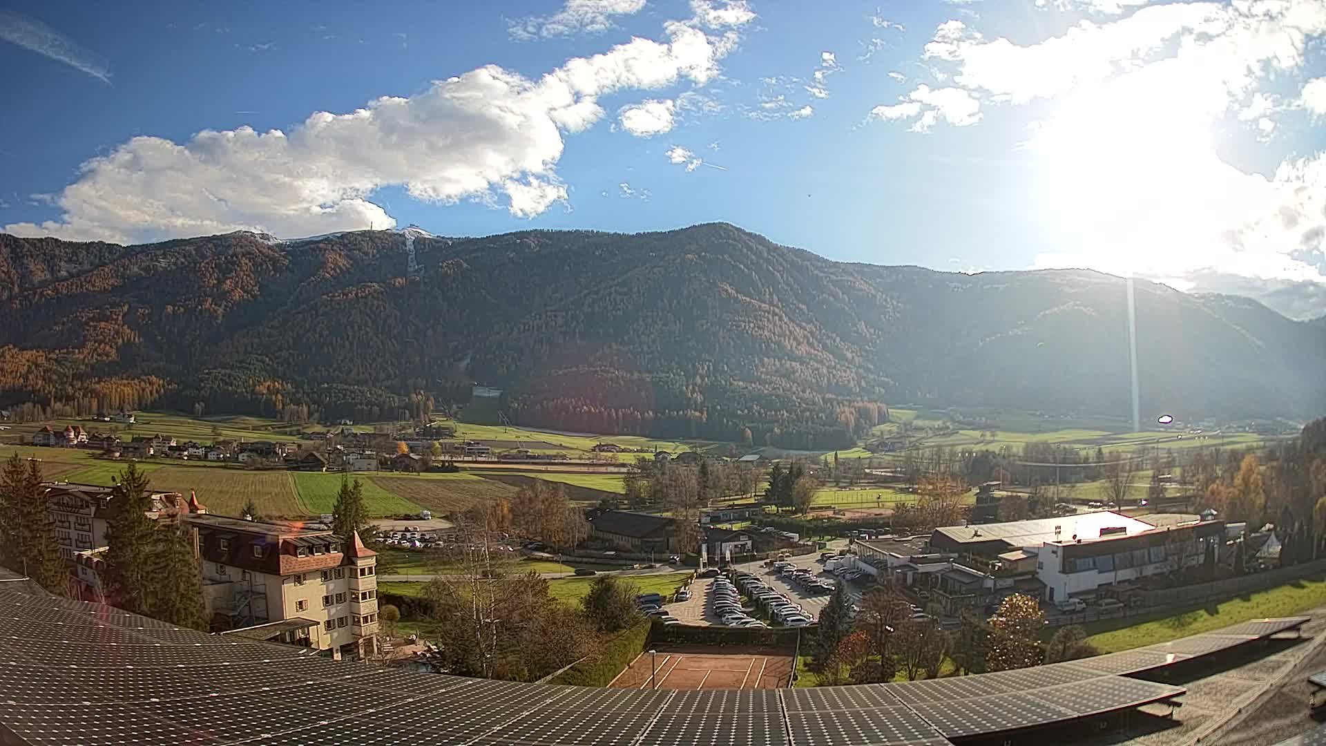 Webcam Riscone | Hotel Olympia | Vista su Plan de Corones