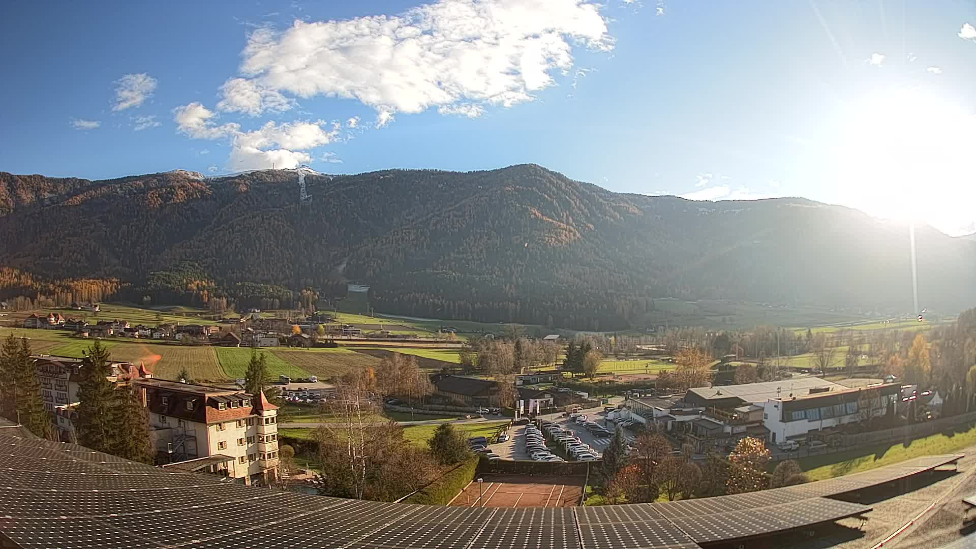 Webcam Riscone | Hotel Olympia | Vista su Plan de Corones