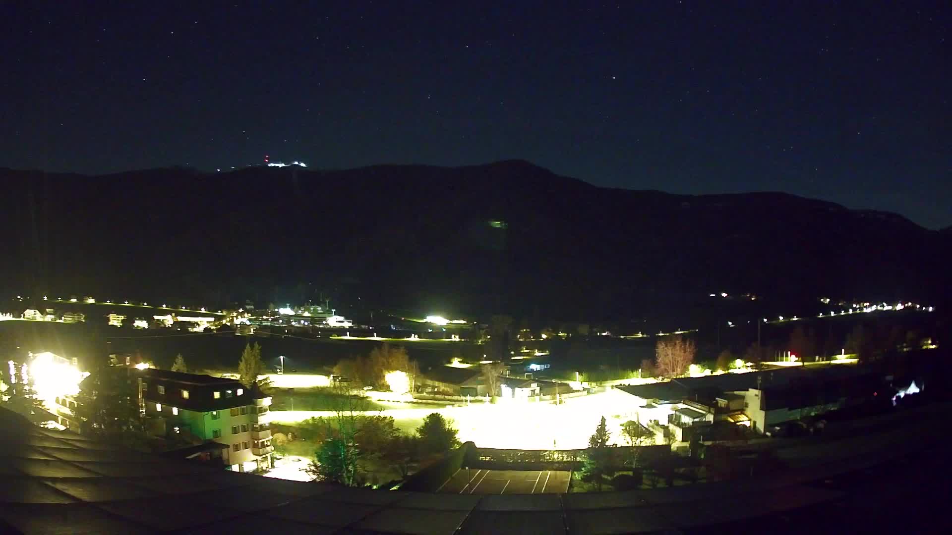 Web kamera Riscone | Hotel Olympia | Pogled na Kronplatz