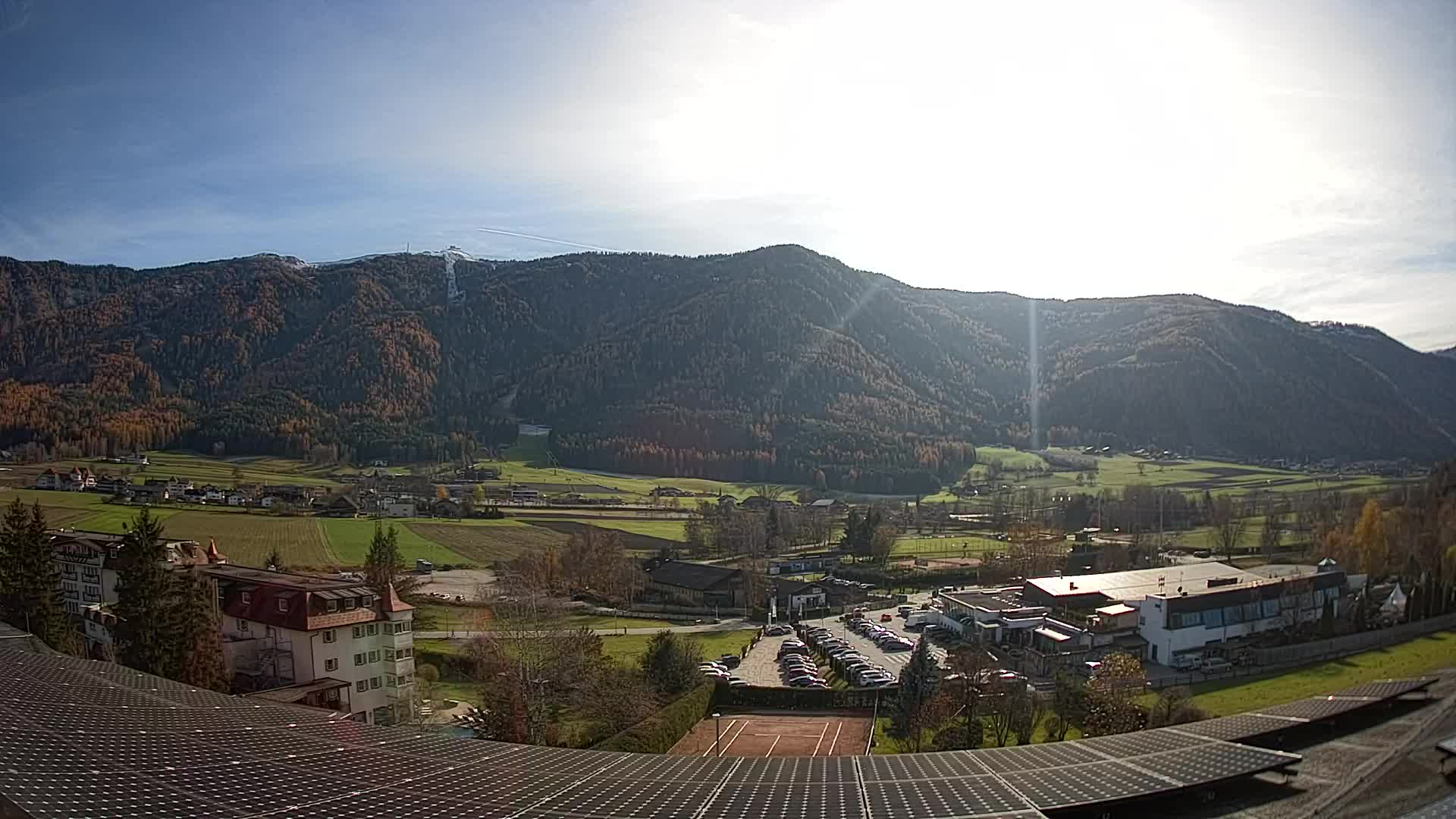 Webcam Riscone | Hotel Olympia | Vista su Plan de Corones