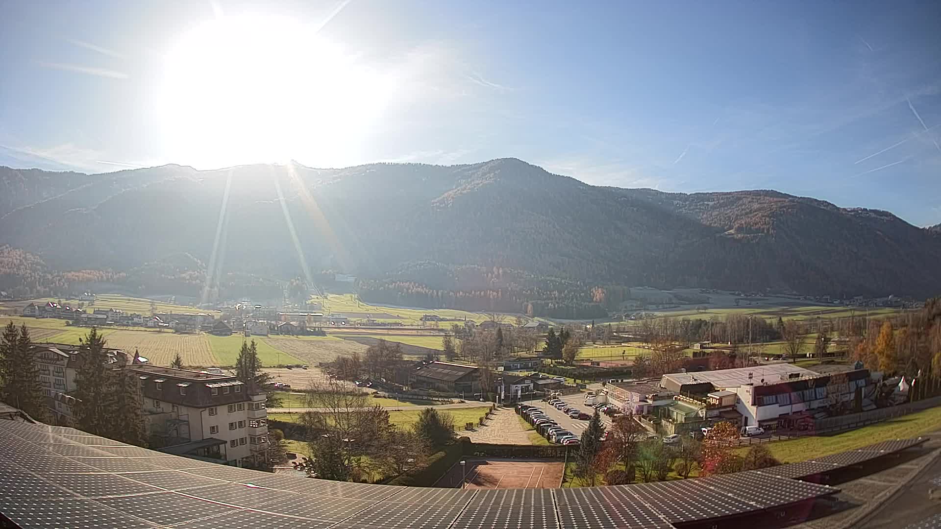 Webcam Riscone | Hotel Olympia | Vista su Plan de Corones