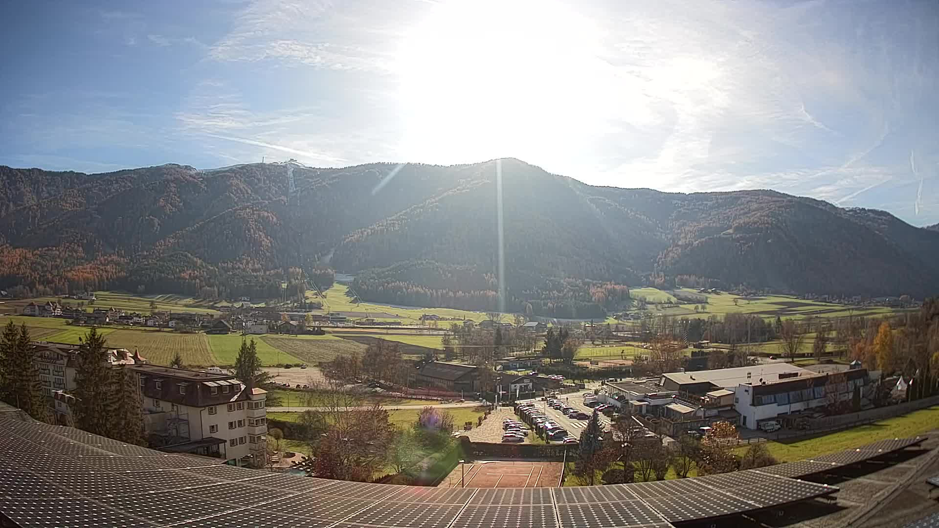 Webcam Riscone | Hotel Olympia | Vista su Plan de Corones