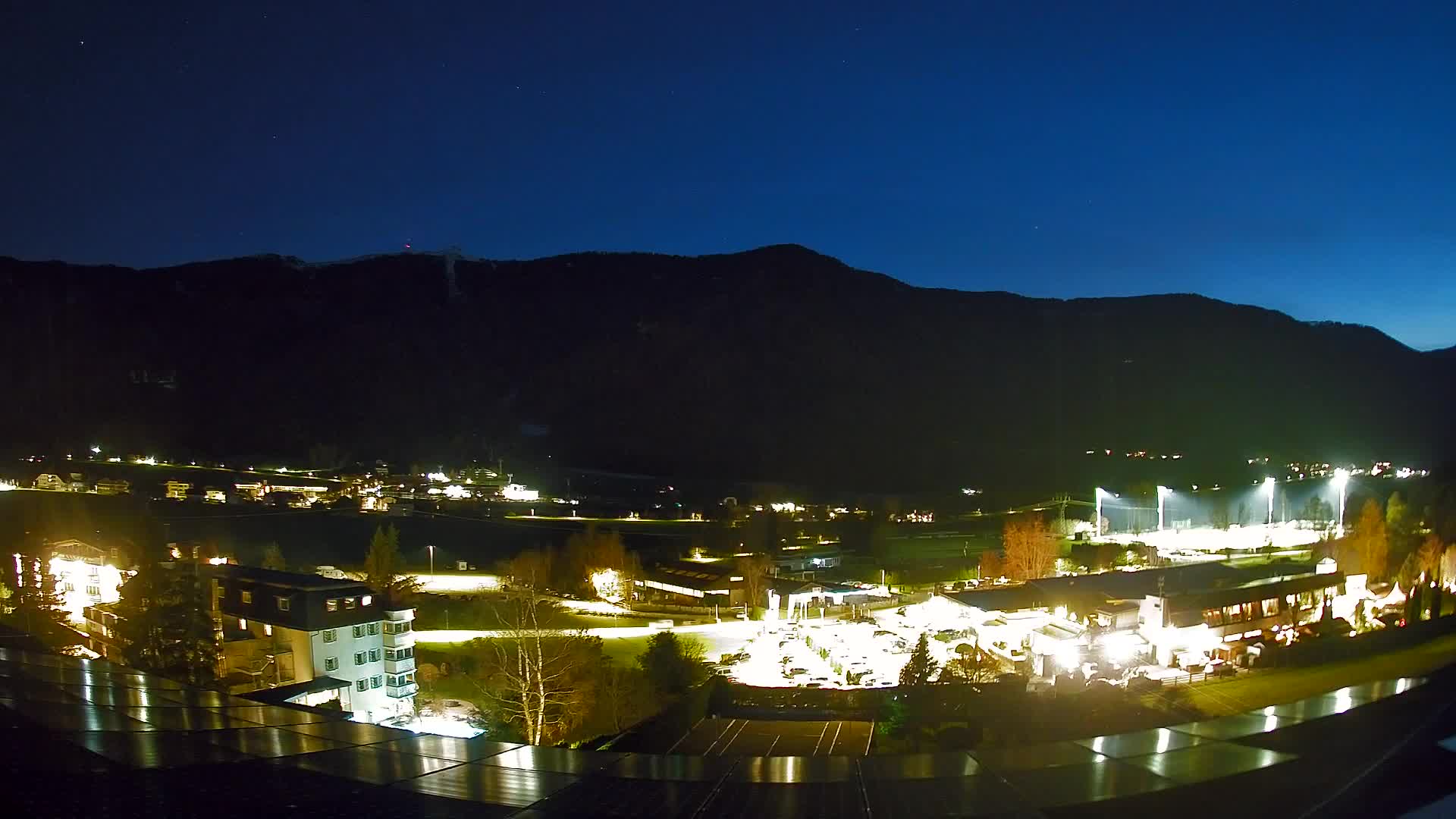 Web kamera Riscone | Hotel Olympia | Pogled na Kronplatz