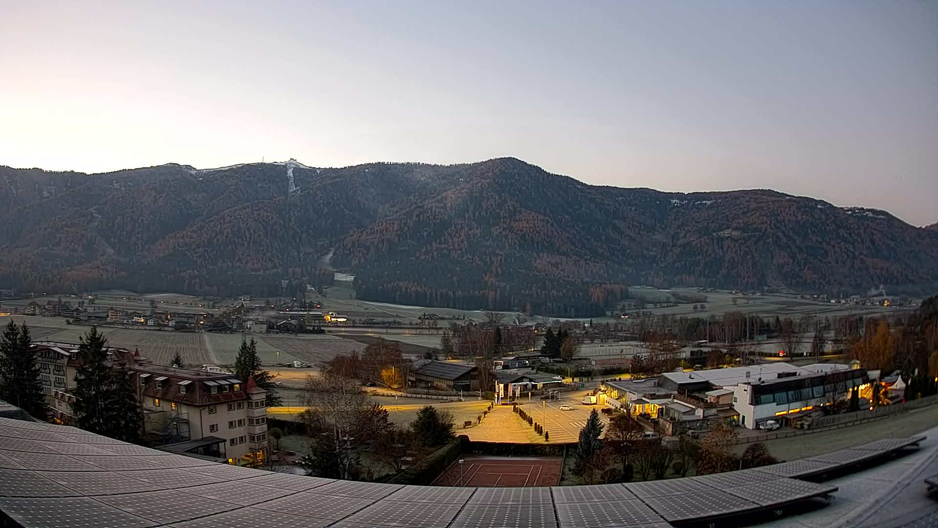 Spletna kamera Riscone | Hotel Olympia | Pogled na Kronplatz