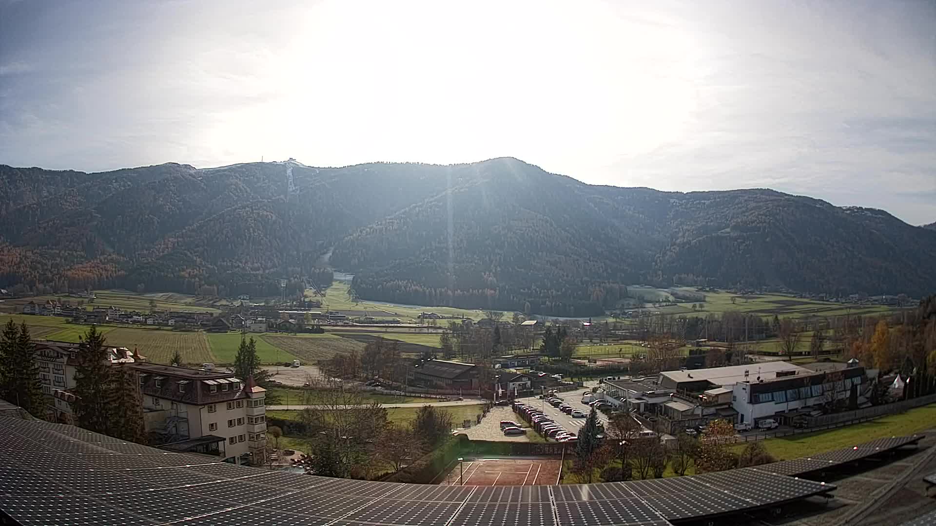 Spletna kamera Riscone | Hotel Olympia | Pogled na Kronplatz