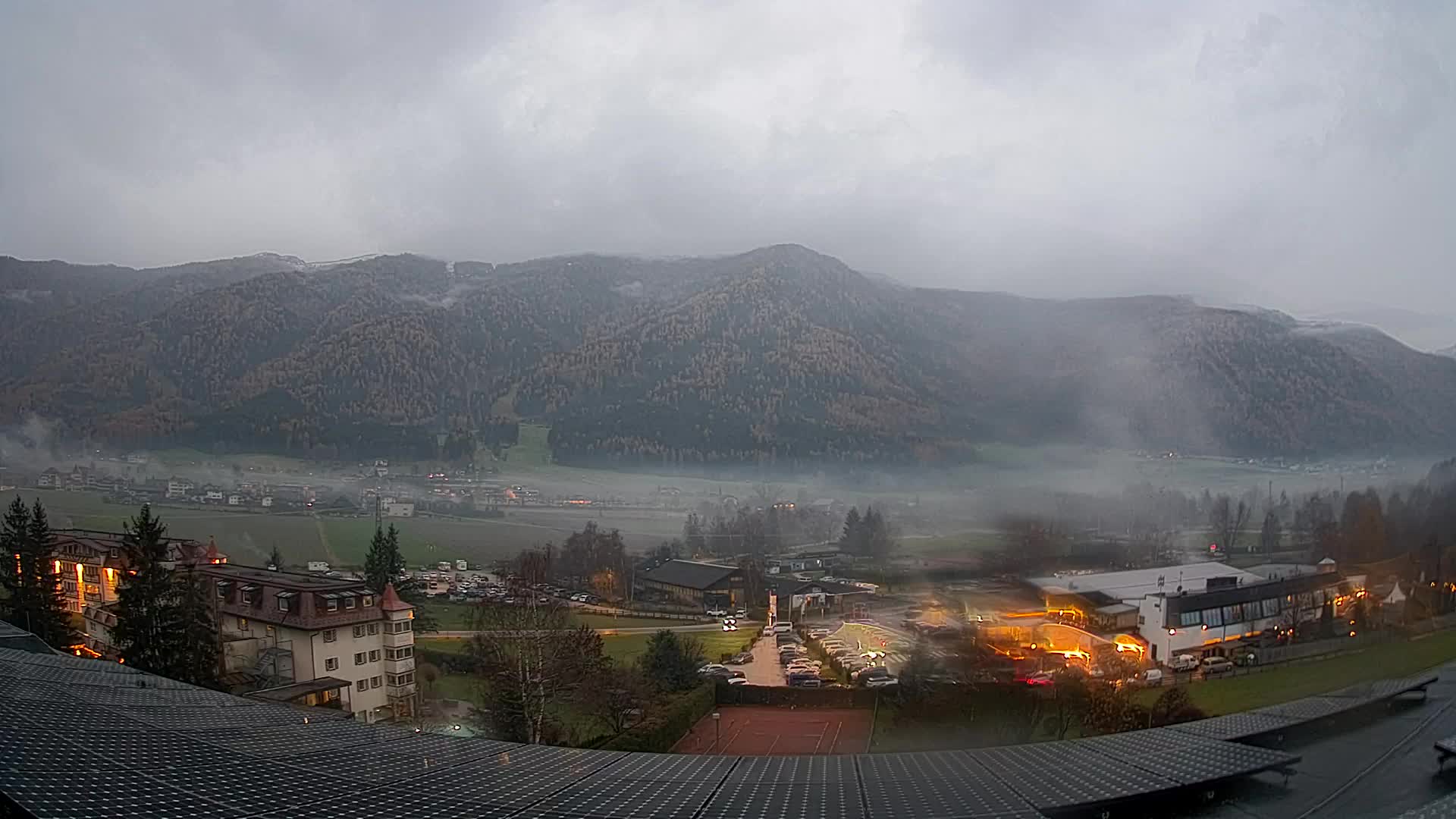 Web kamera Riscone | Hotel Olympia | Pogled na Kronplatz