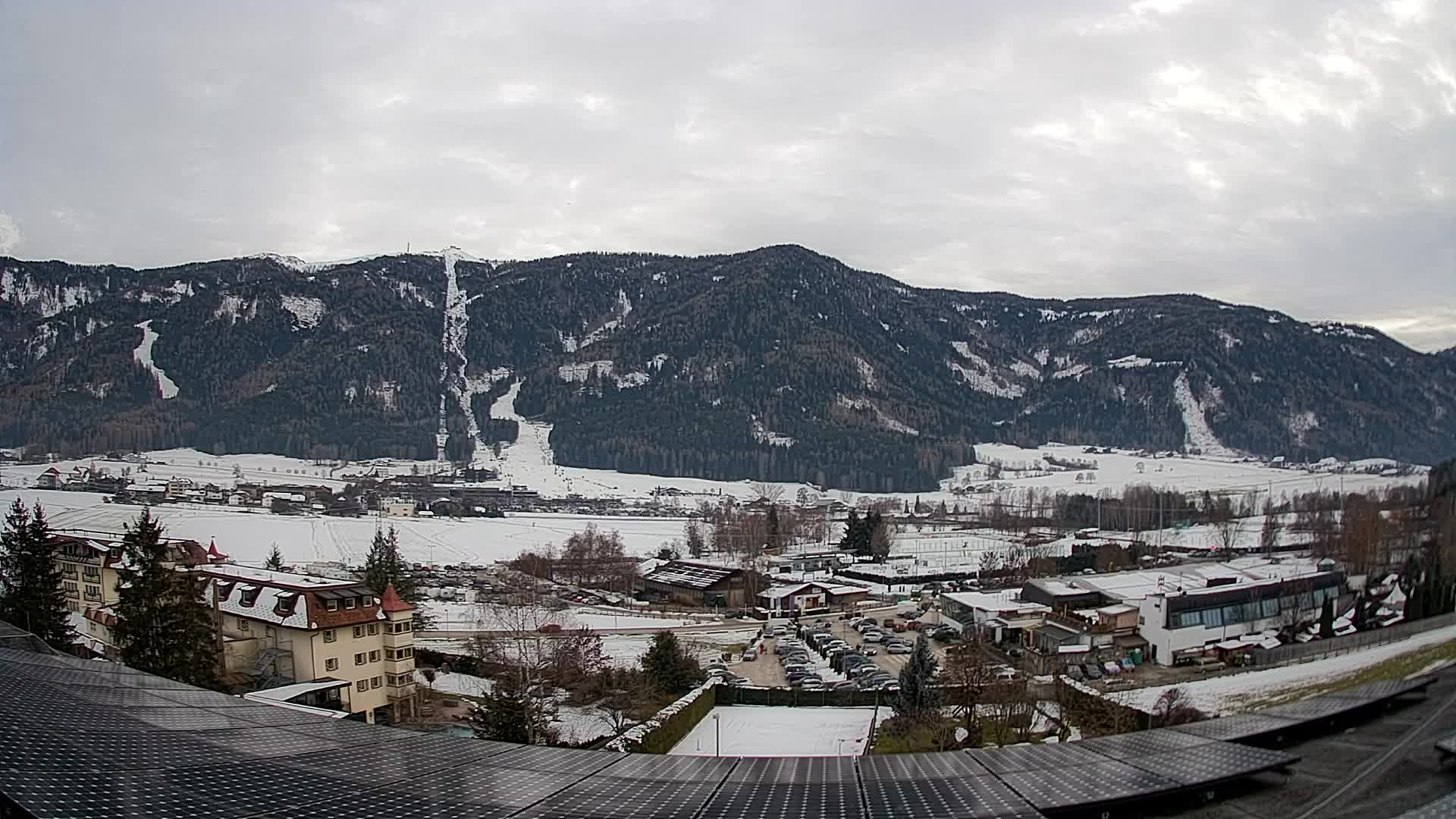 Web kamera Riscone | Hotel Olympia | Pogled na Kronplatz