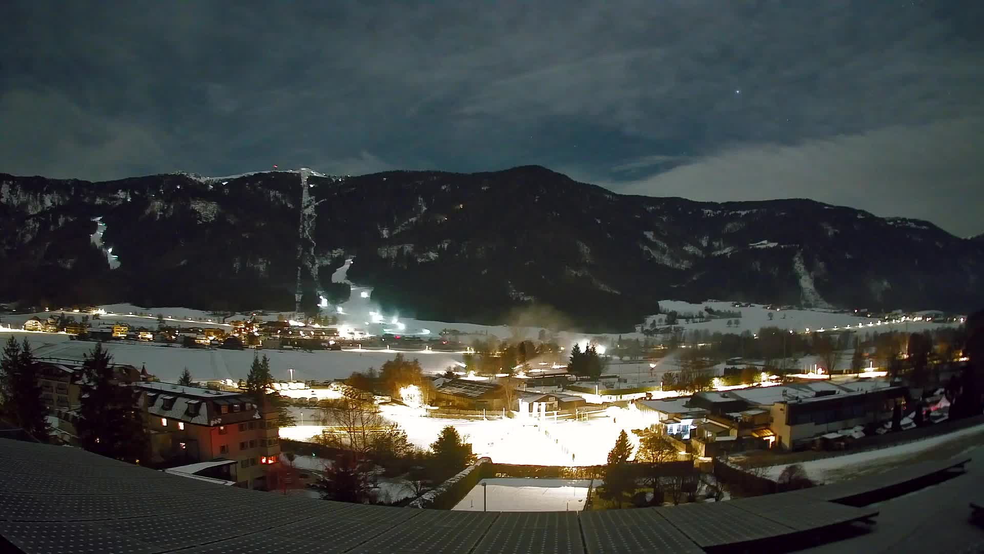 Spletna kamera Riscone | Hotel Olympia | Pogled na Kronplatz