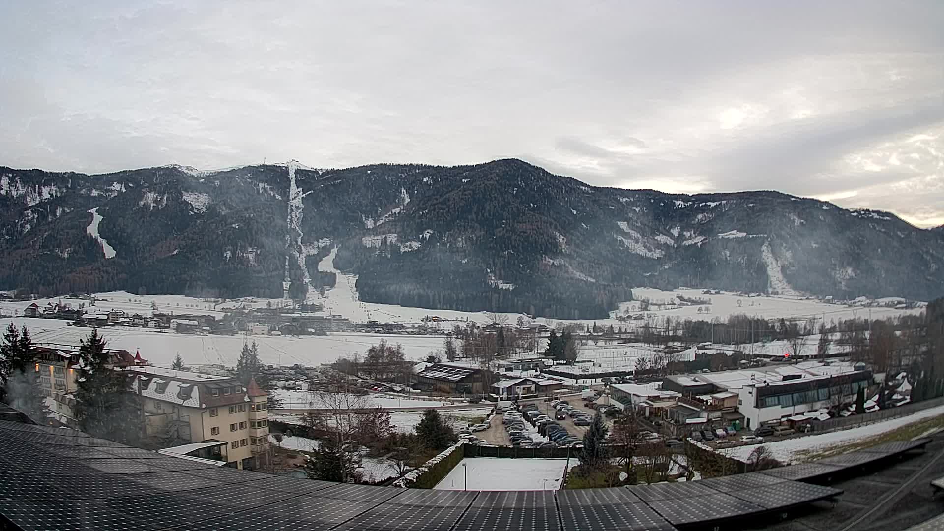 Spletna kamera Riscone | Hotel Olympia | Pogled na Kronplatz