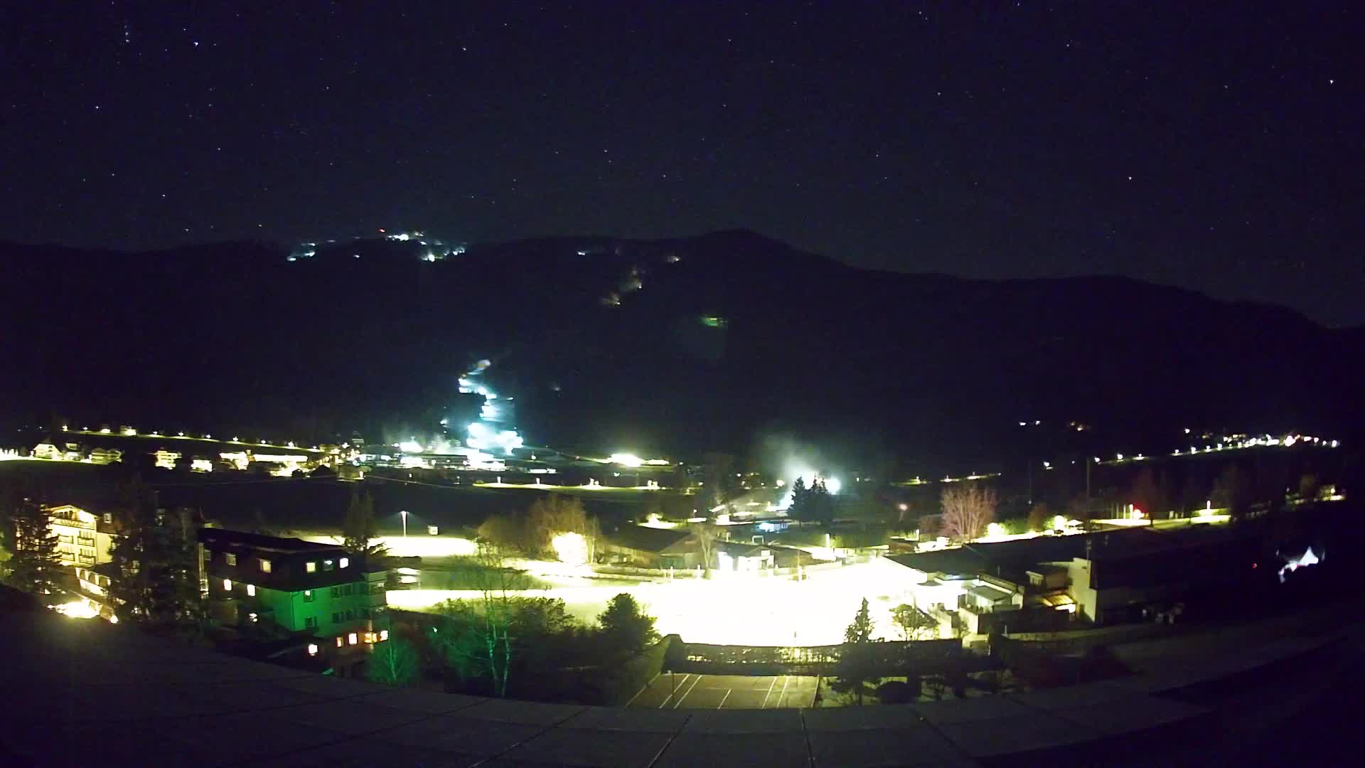 Spletna kamera Riscone | Hotel Olympia | Pogled na Kronplatz