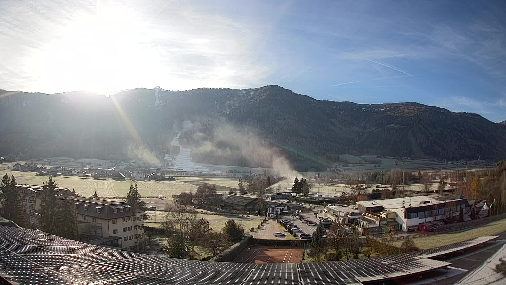 Webcam Riscone | Hotel Olympia | Vista su Plan de Corones