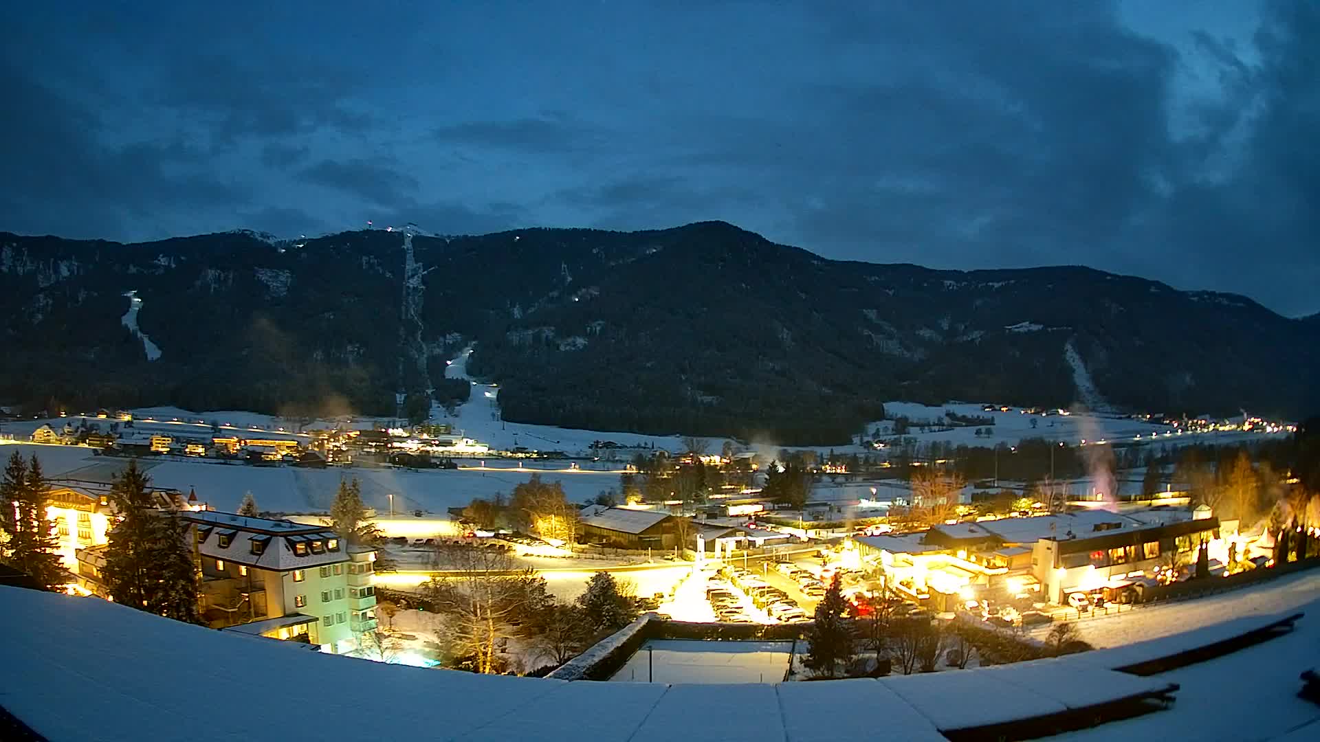 Webcam Riscone | Hotel Olympia | Vista su Plan de Corones