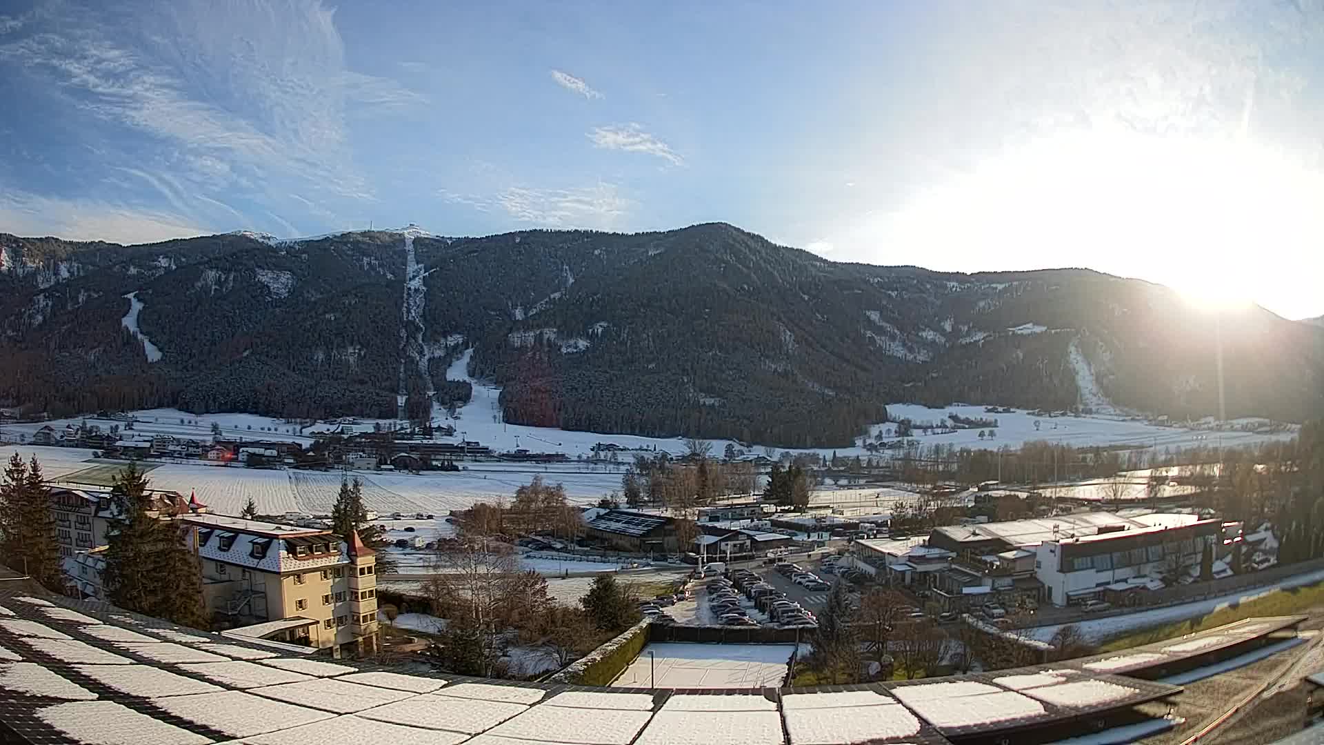 Webcam Riscone | Hotel Olympia | Vista su Plan de Corones