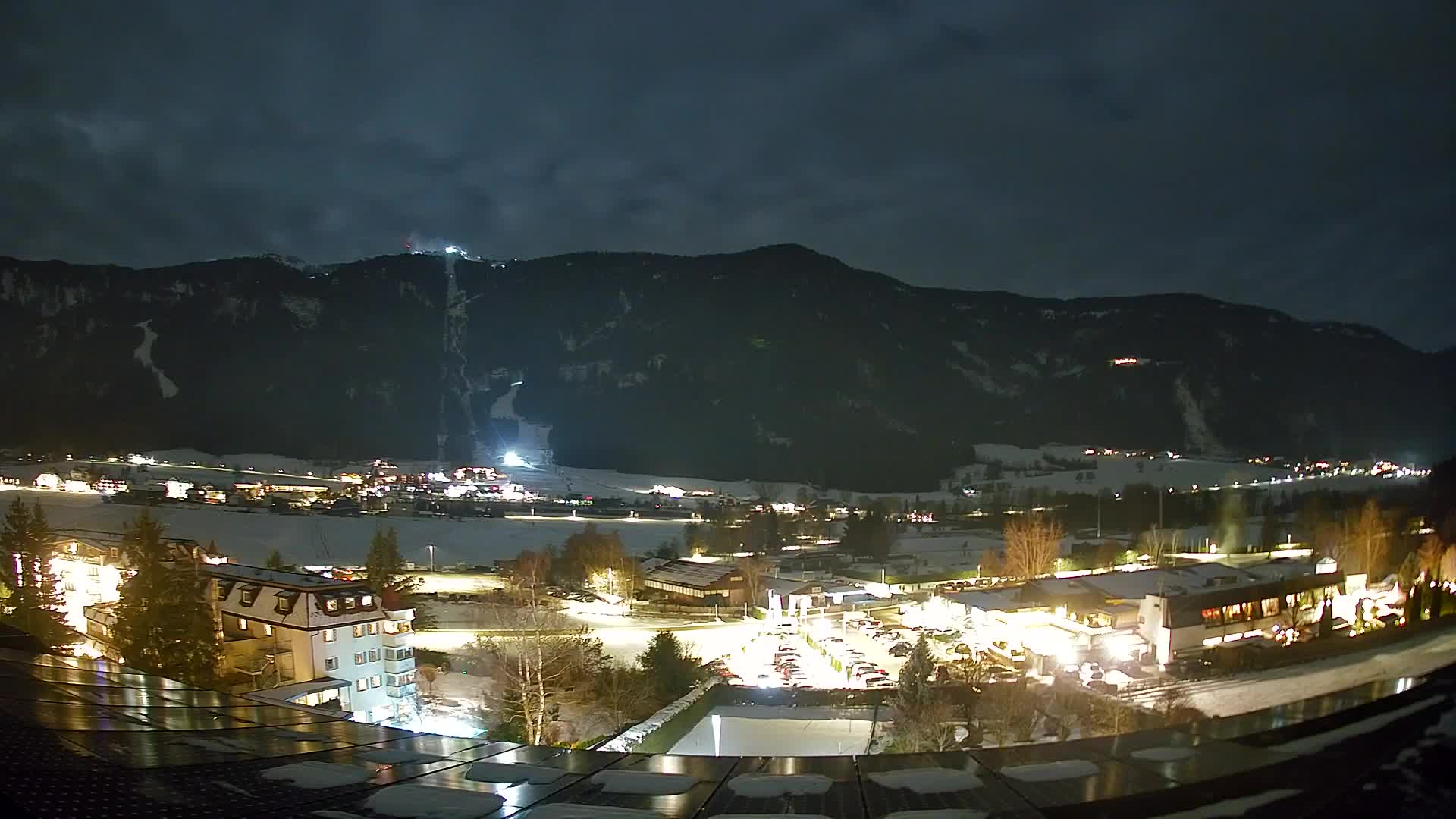 Spletna kamera Riscone | Hotel Olympia | Pogled na Kronplatz