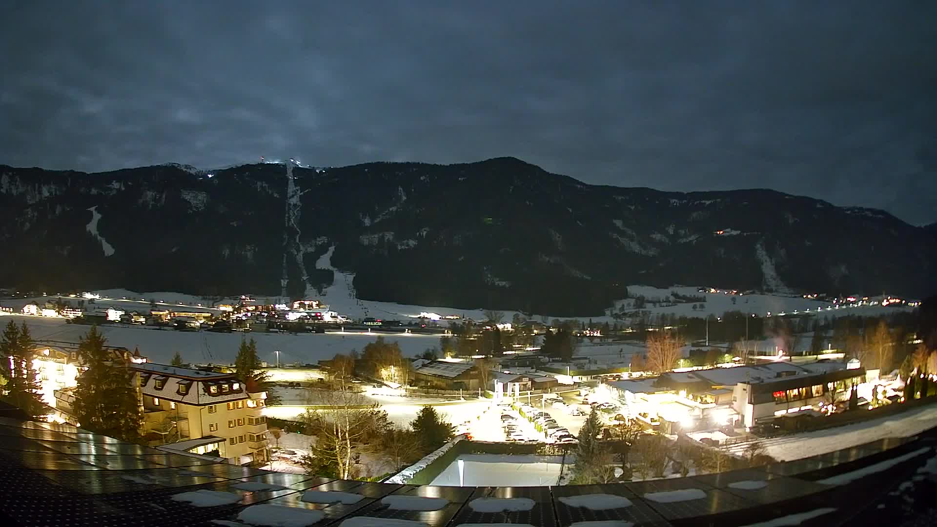 Spletna kamera Riscone | Hotel Olympia | Pogled na Kronplatz
