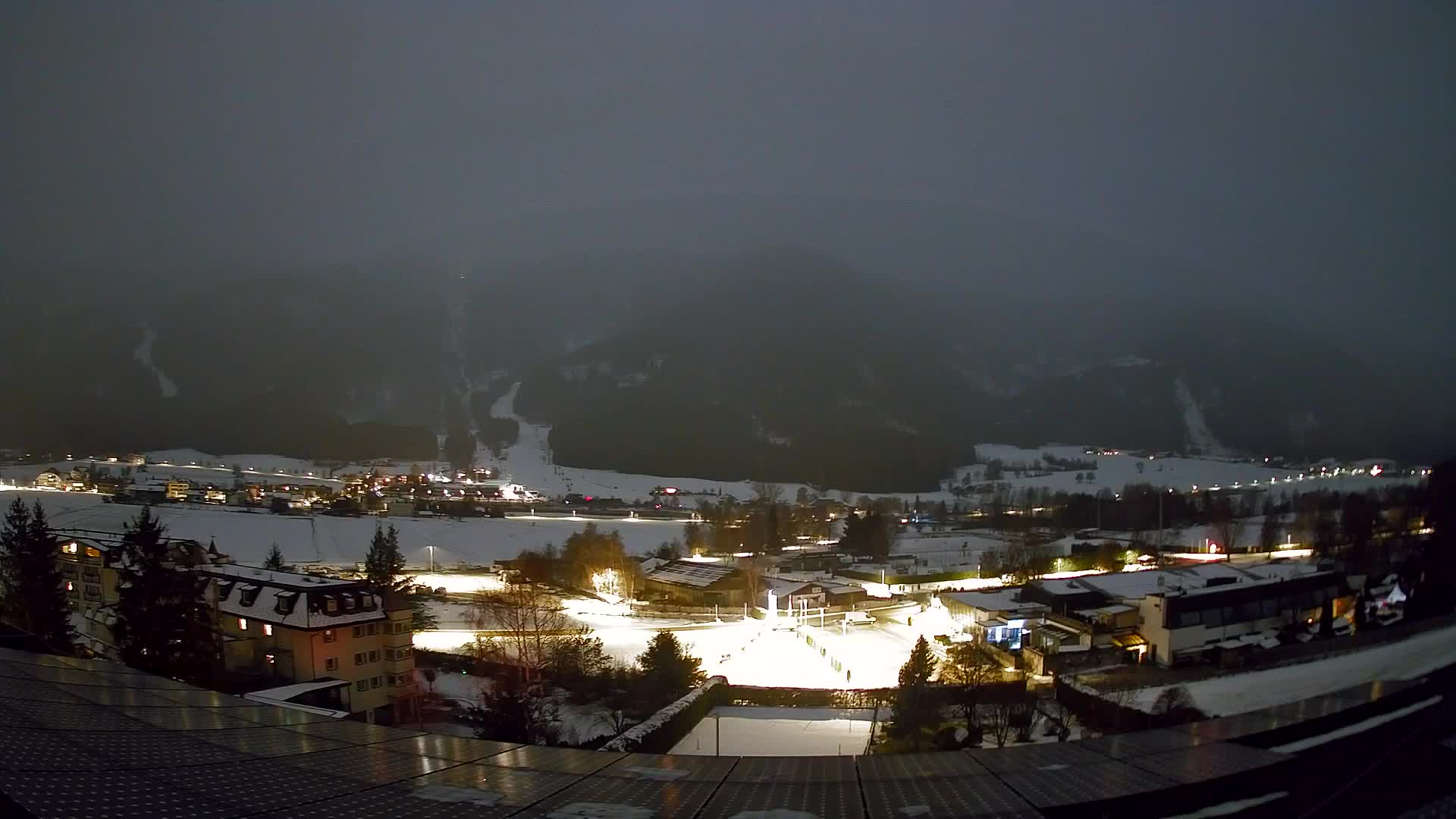 Spletna kamera Riscone | Hotel Olympia | Pogled na Kronplatz