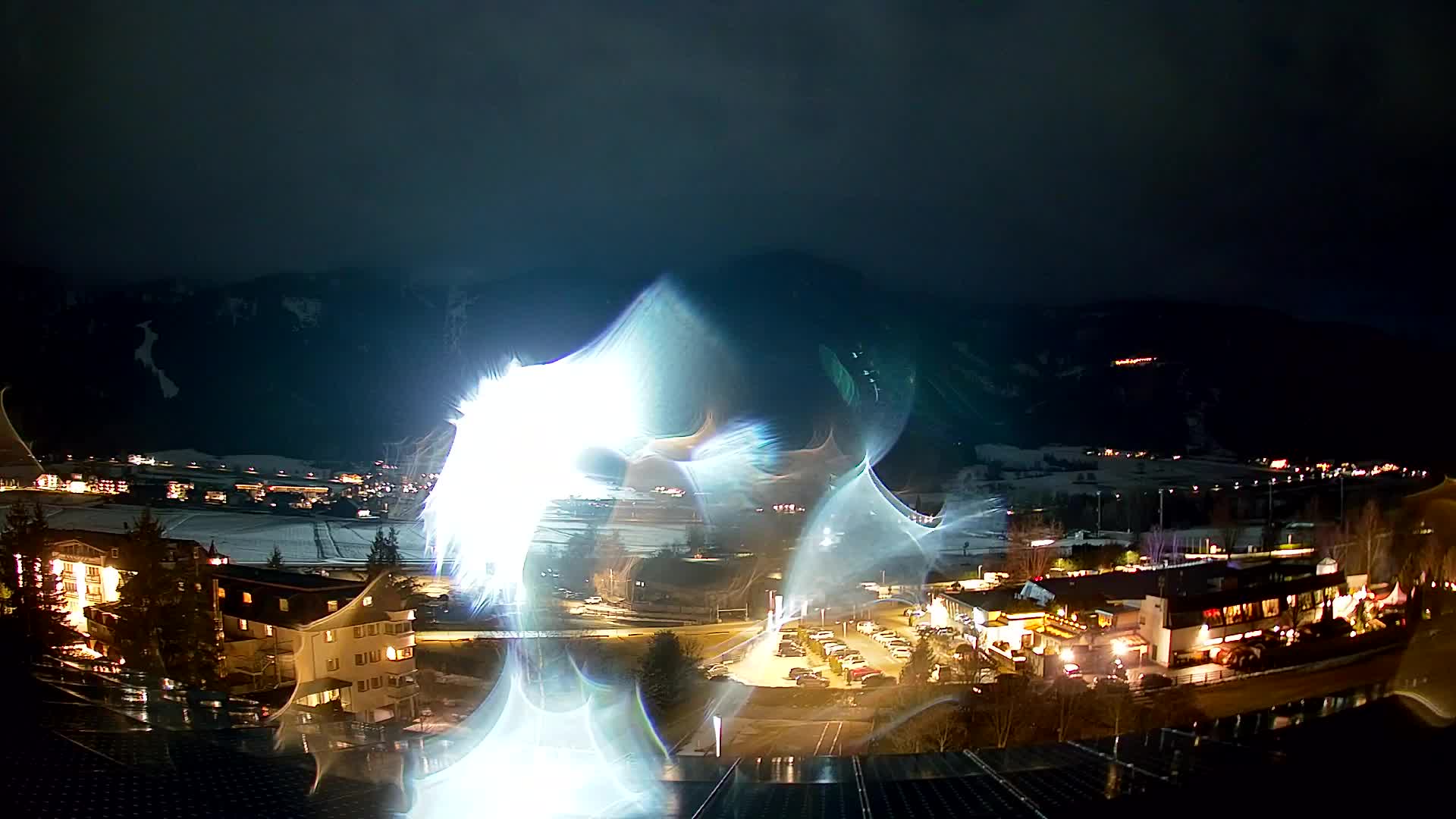 Web kamera Riscone | Hotel Olympia | Pogled na Kronplatz