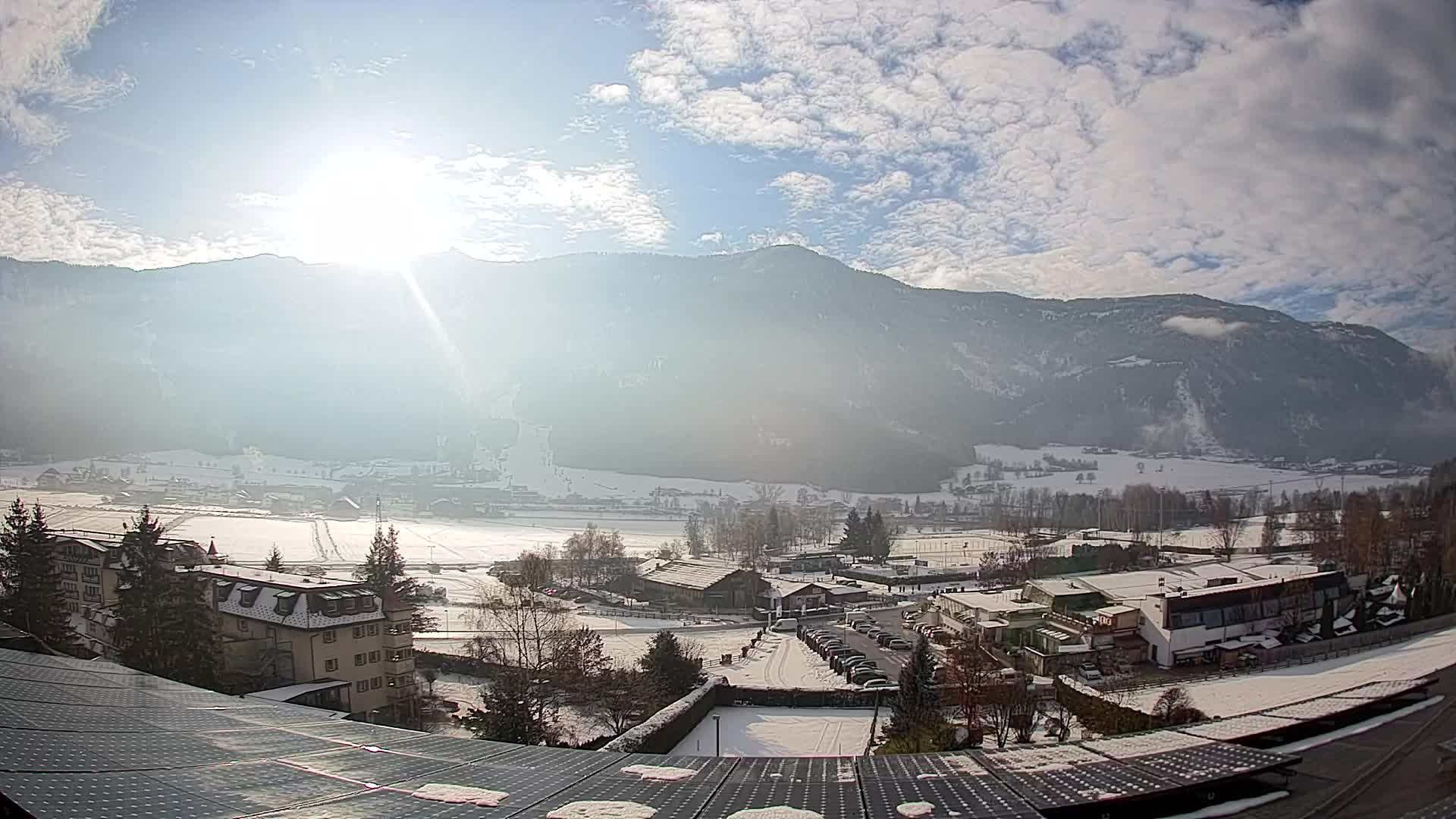 Spletna kamera Riscone | Hotel Olympia | Pogled na Kronplatz