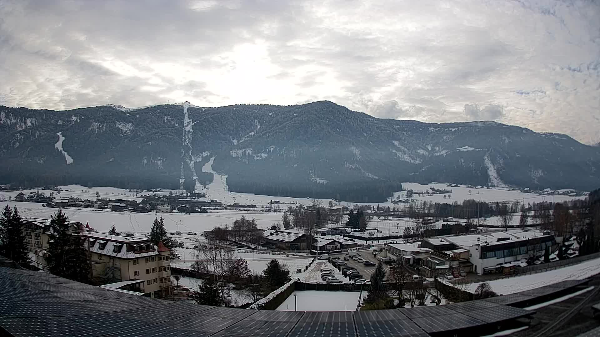 Spletna kamera Riscone | Hotel Olympia | Pogled na Kronplatz