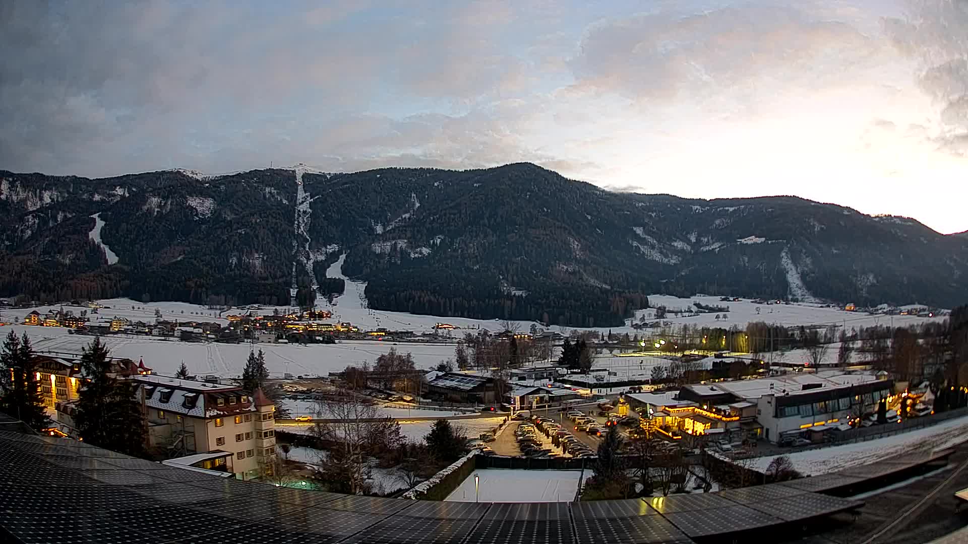 Webcam Riscone | Hotel Olympia | Vista su Plan de Corones