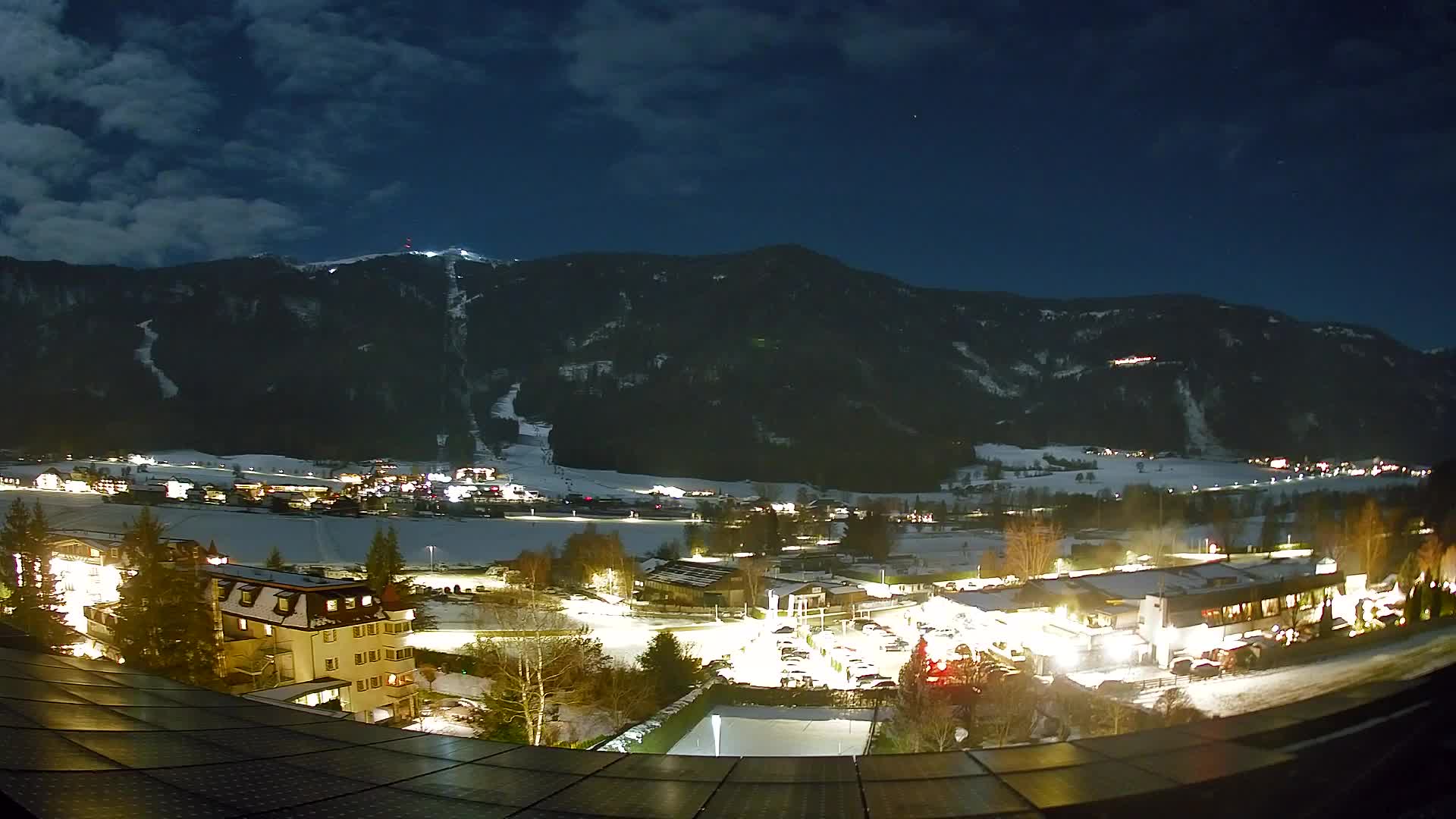 Spletna kamera Riscone | Hotel Olympia | Pogled na Kronplatz