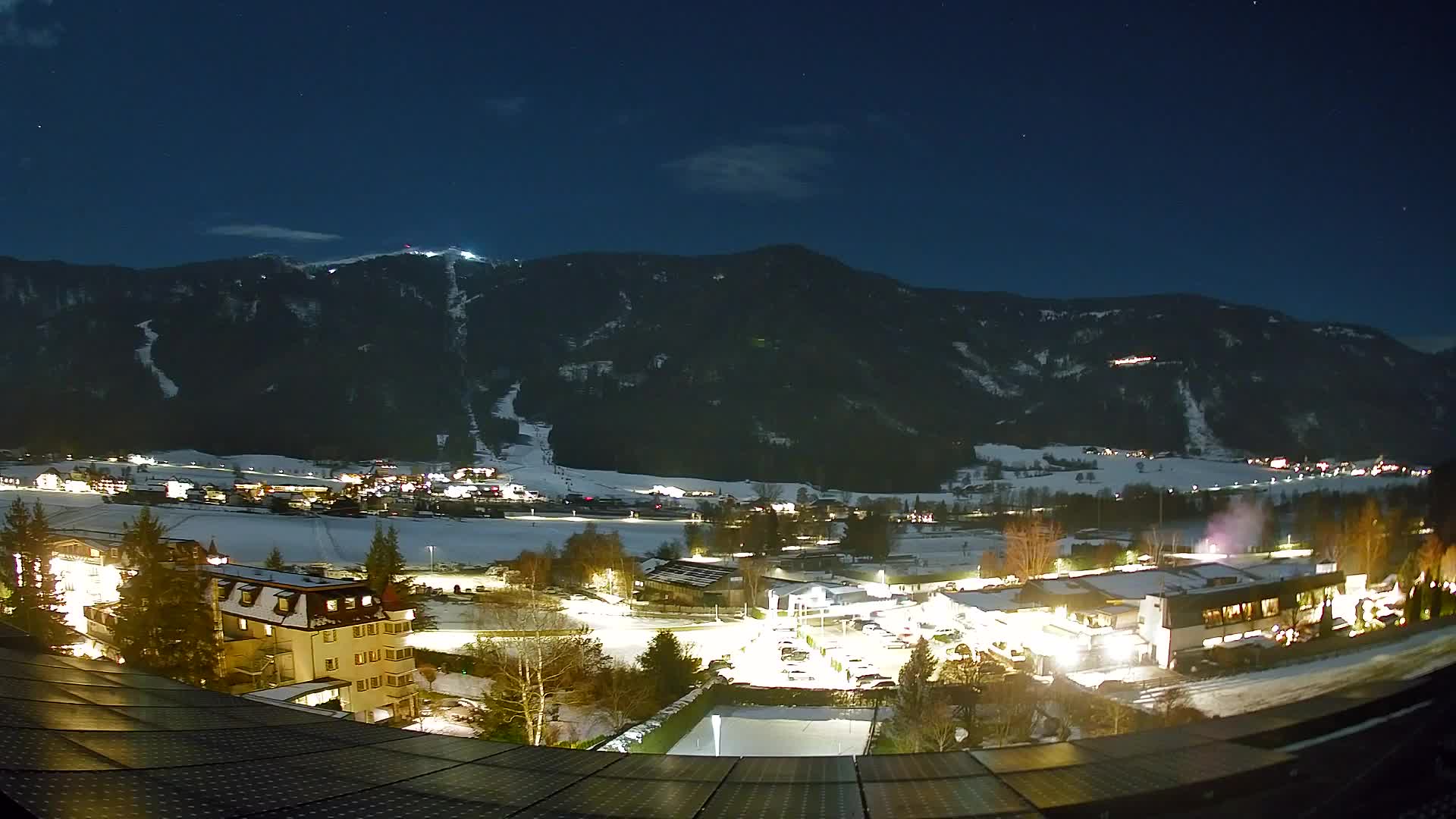 Spletna kamera Riscone | Hotel Olympia | Pogled na Kronplatz