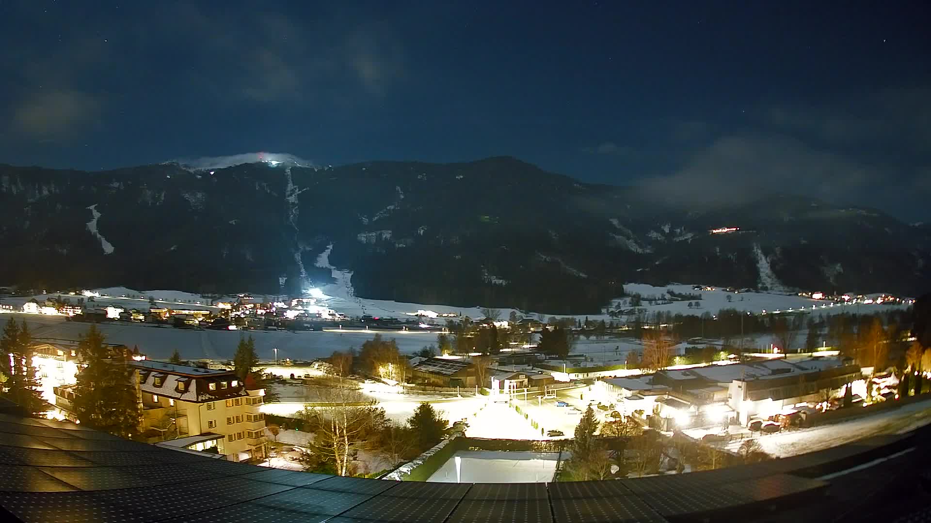 Spletna kamera Riscone | Hotel Olympia | Pogled na Kronplatz