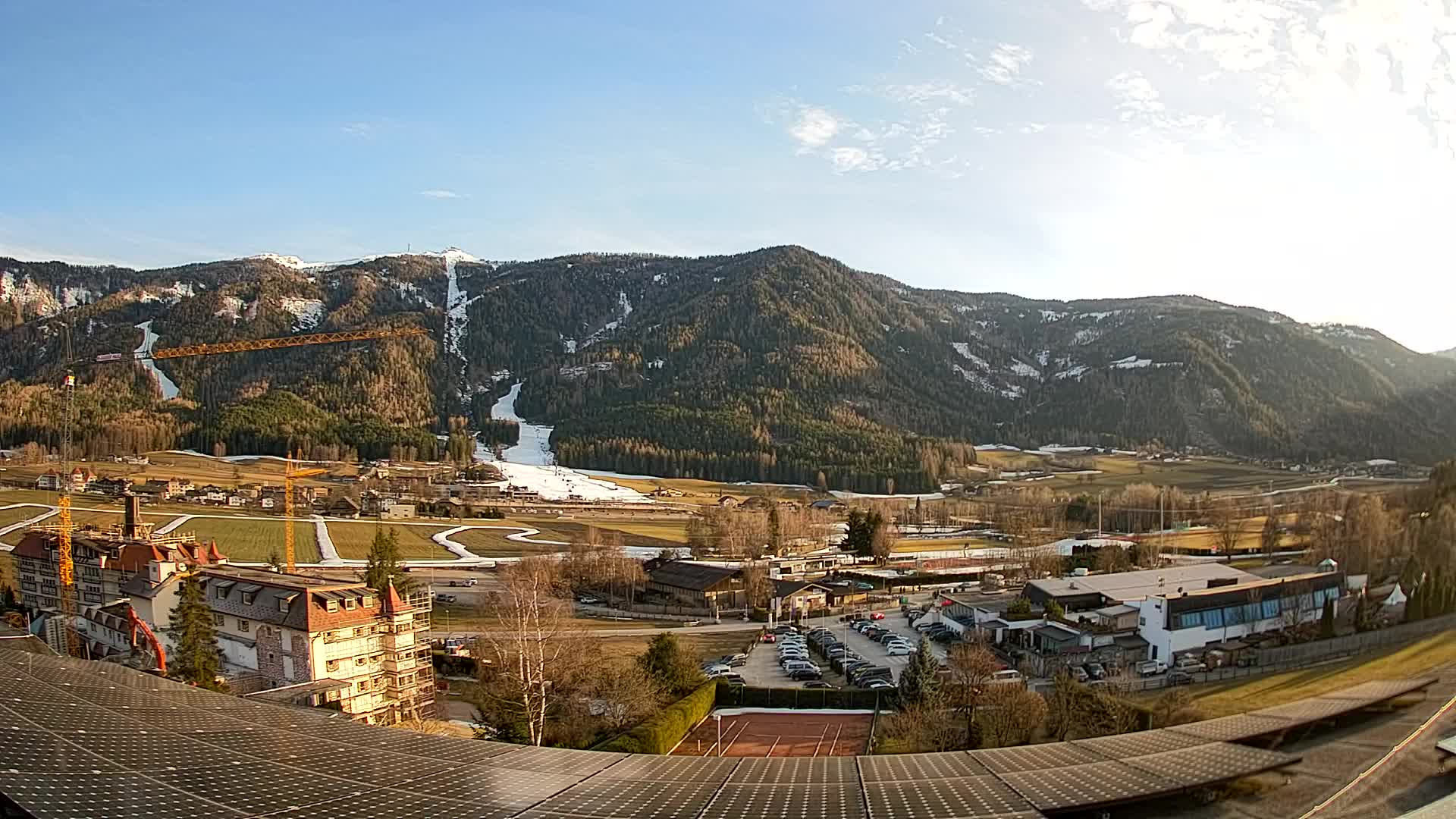 Webcam Riscone | Hotel Olympia | Vista su Plan de Corones