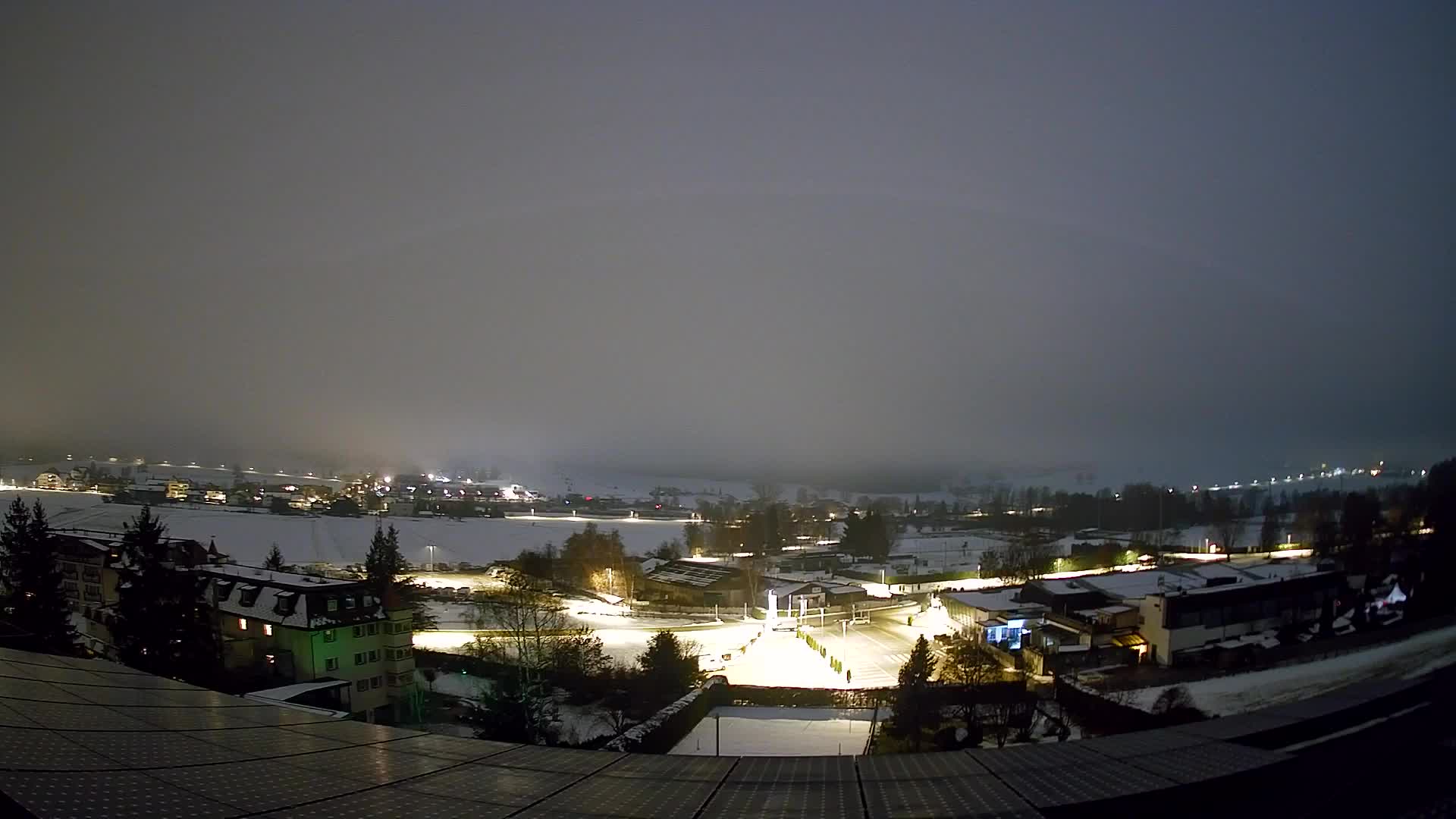 Web kamera Riscone | Hotel Olympia | Pogled na Kronplatz