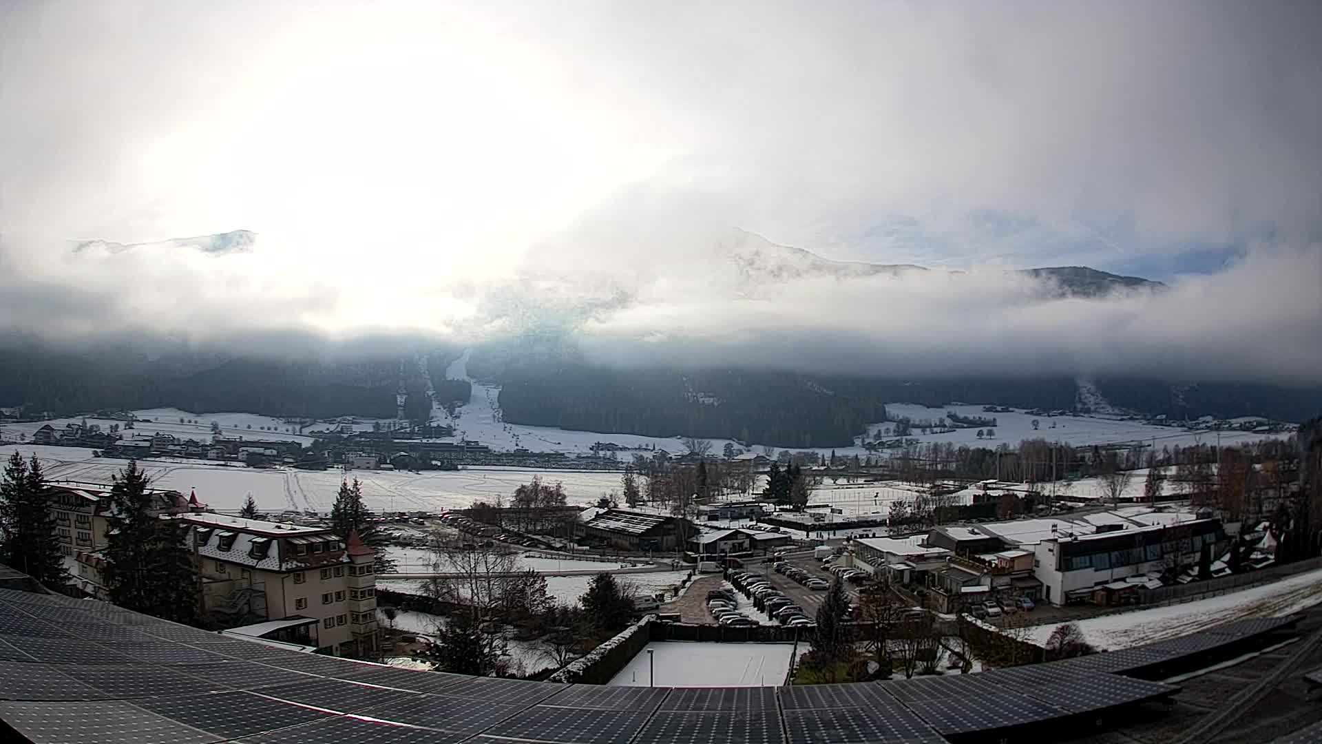 Webcam Riscone | Hotel Olympia | Vista su Plan de Corones